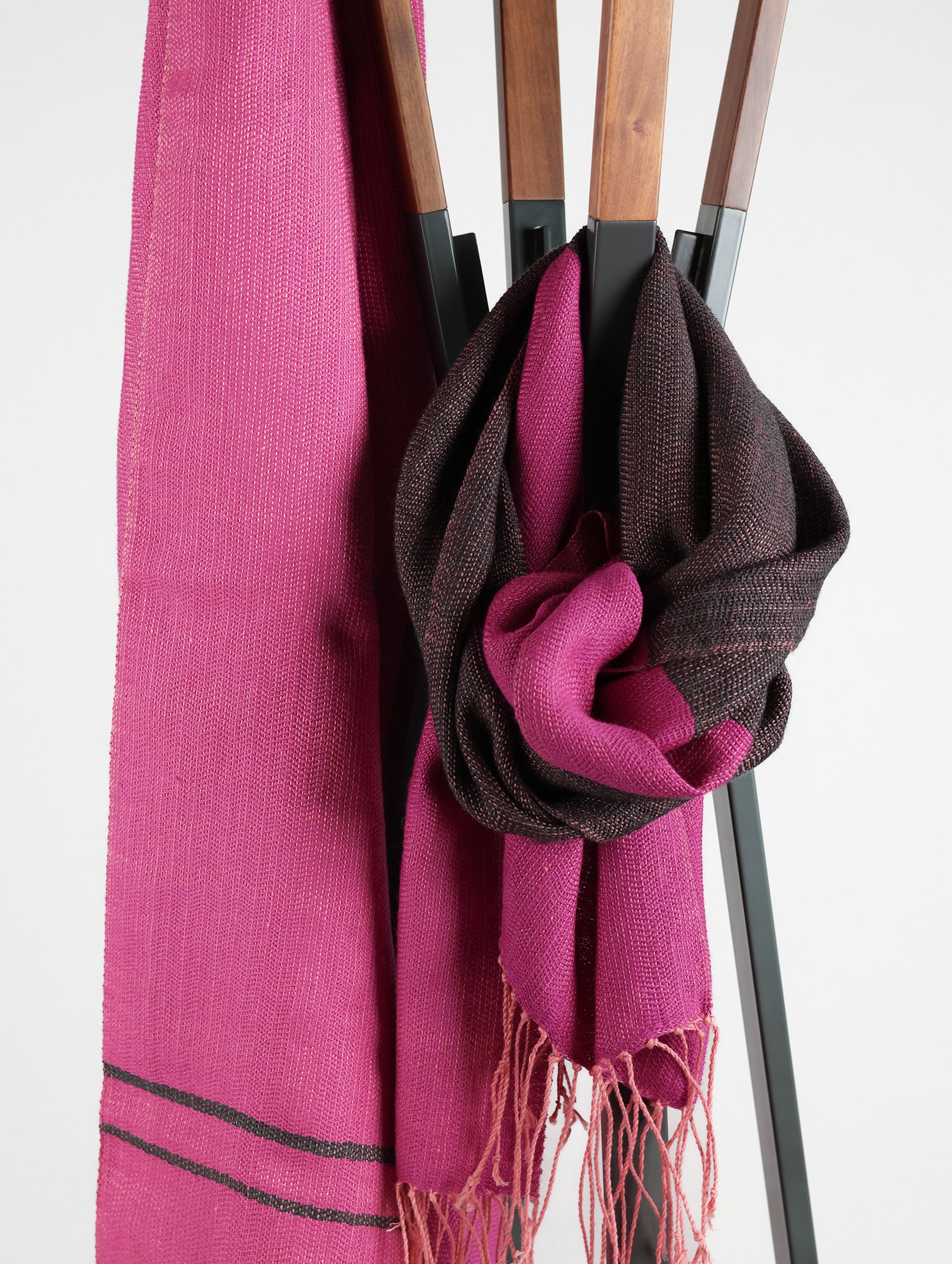 Avó-Avoa Scarf - Pink-Brown