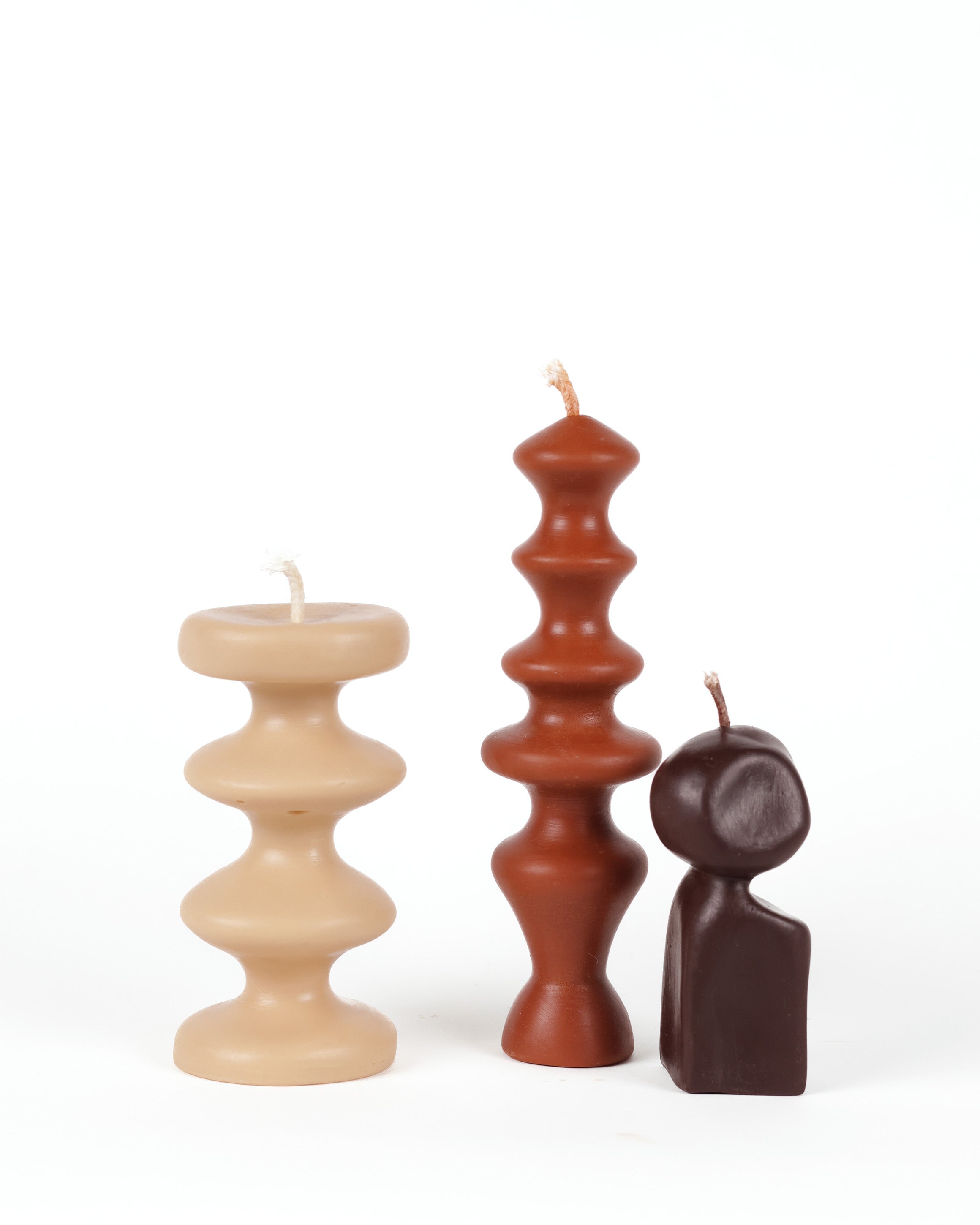 Onda Sculptural Candle