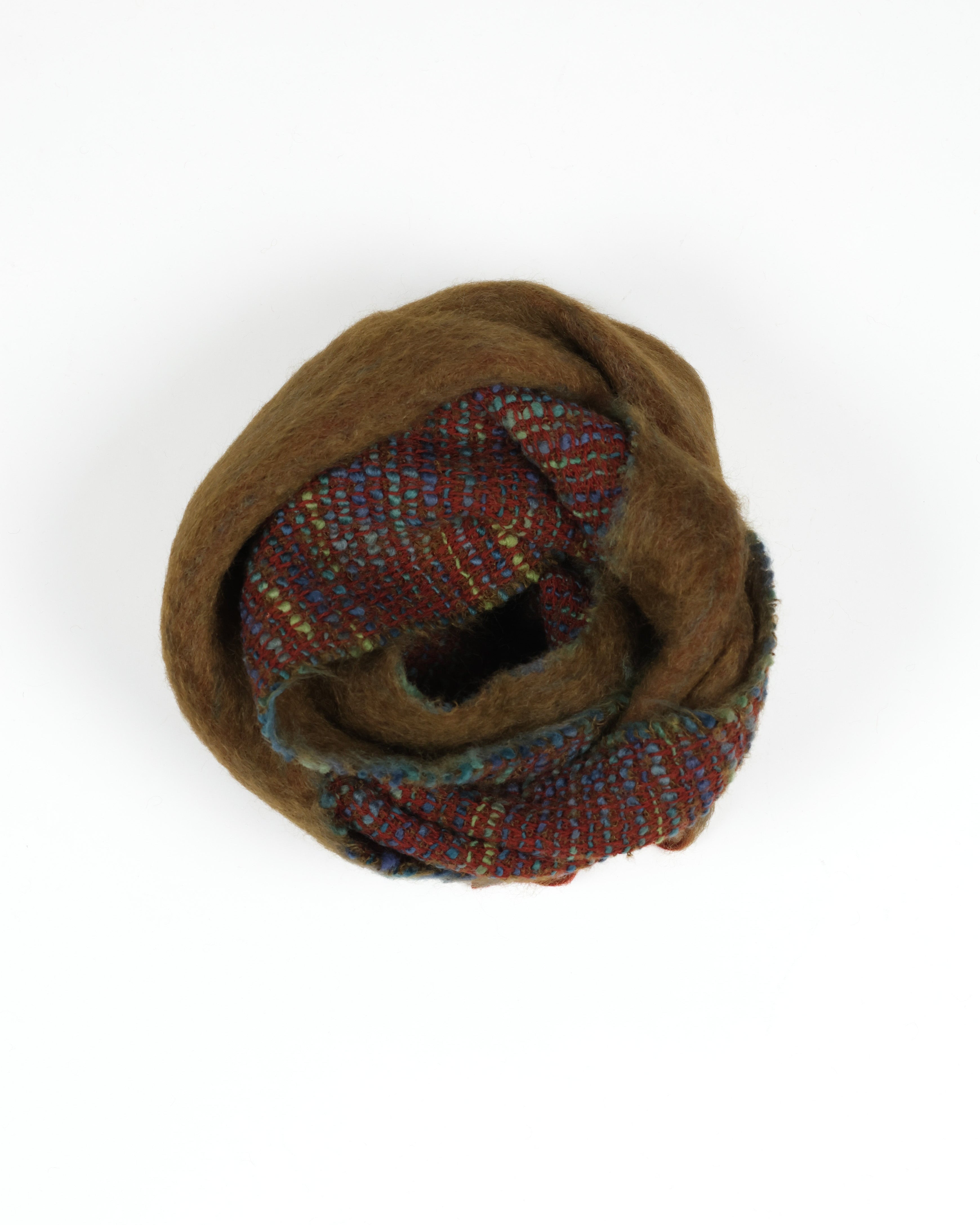 Cocó Mohair Scarf - Moss Multi