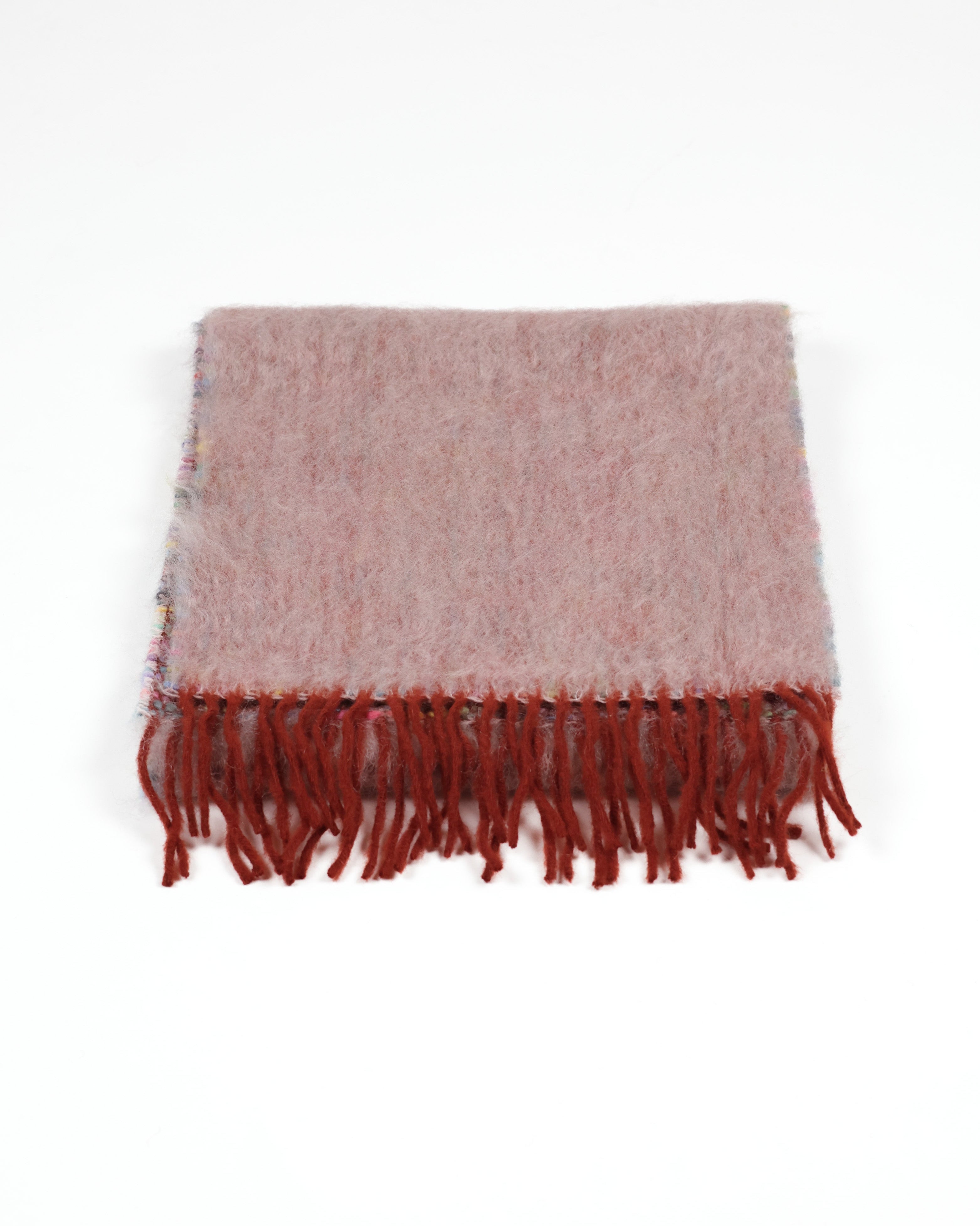 Cocó Mohair Scarf - Soft Pink Multi
