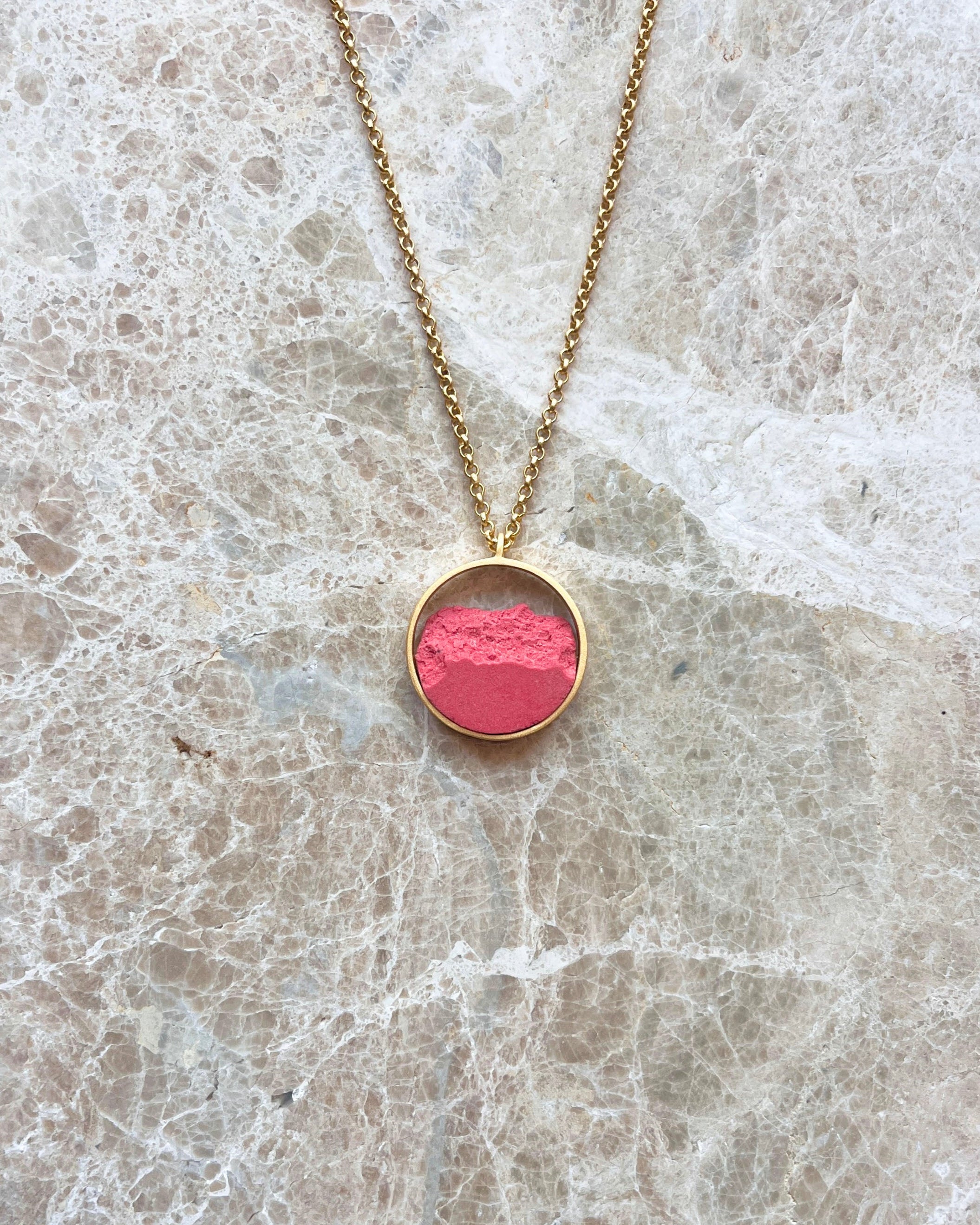 Fragmentos Necklace - Terracota Porcelain