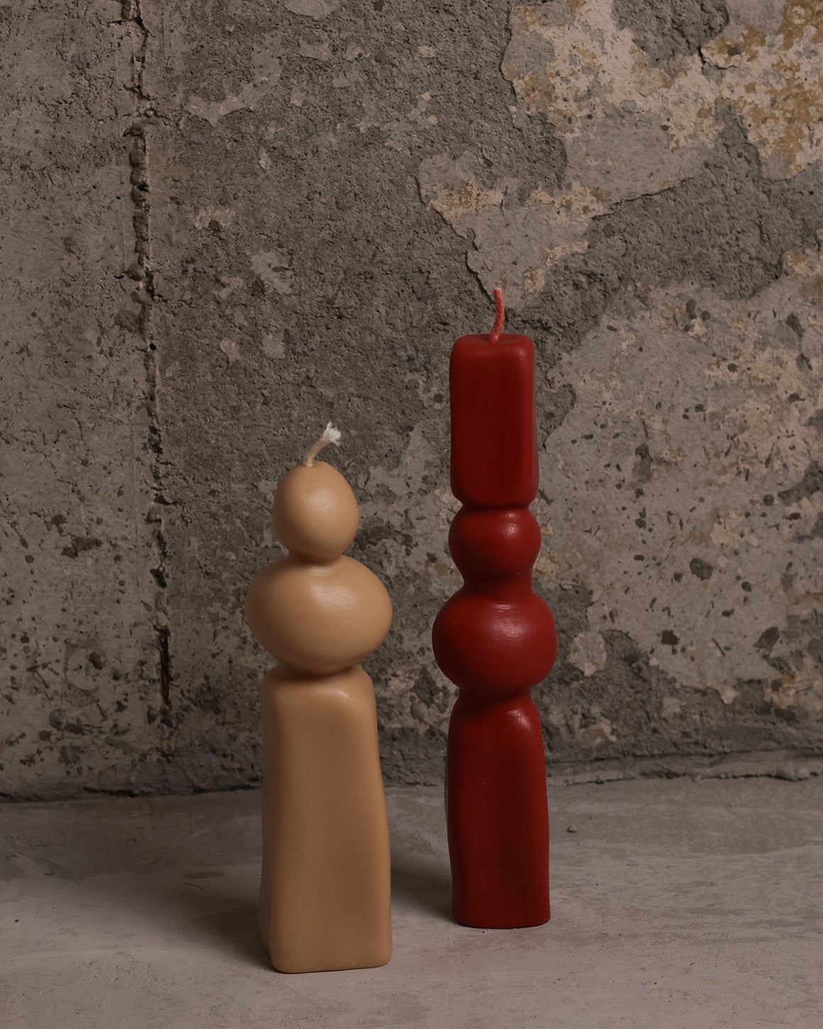 Basil Aroma Sculptural Candle Set