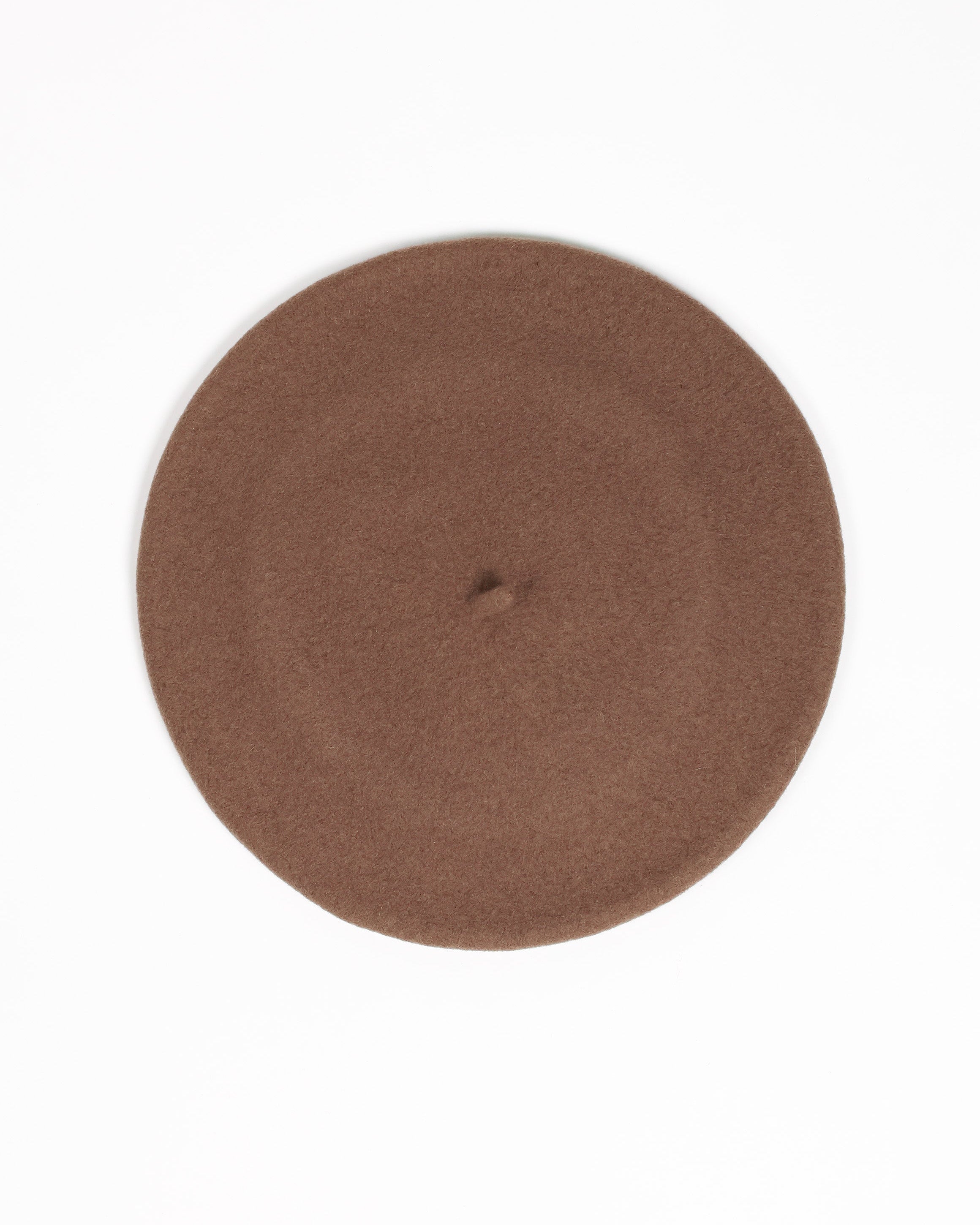 Merino Elax Beret - Taupe