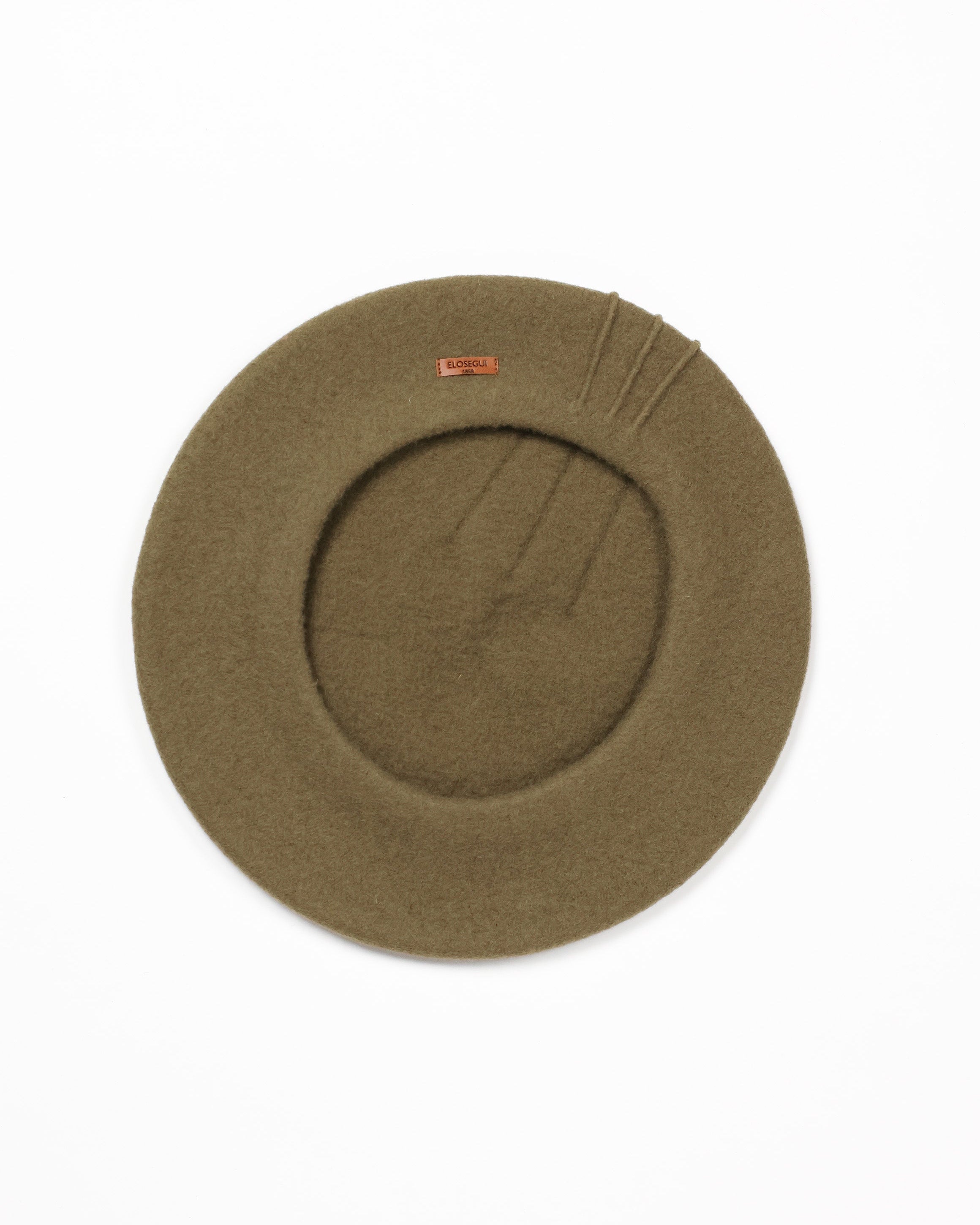 Merino Hiru Beret - Khaki