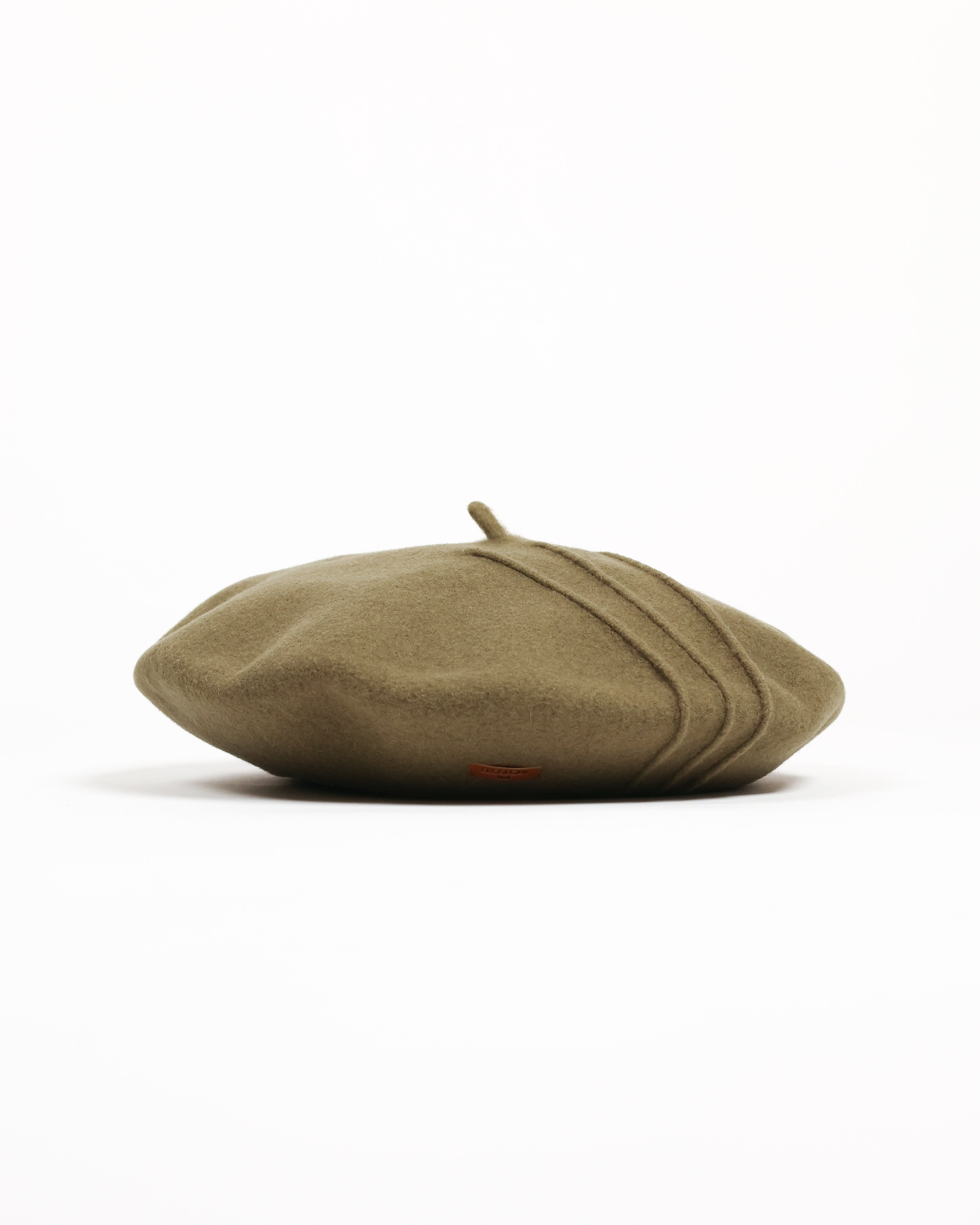 Merino Hiru Beret - Khaki