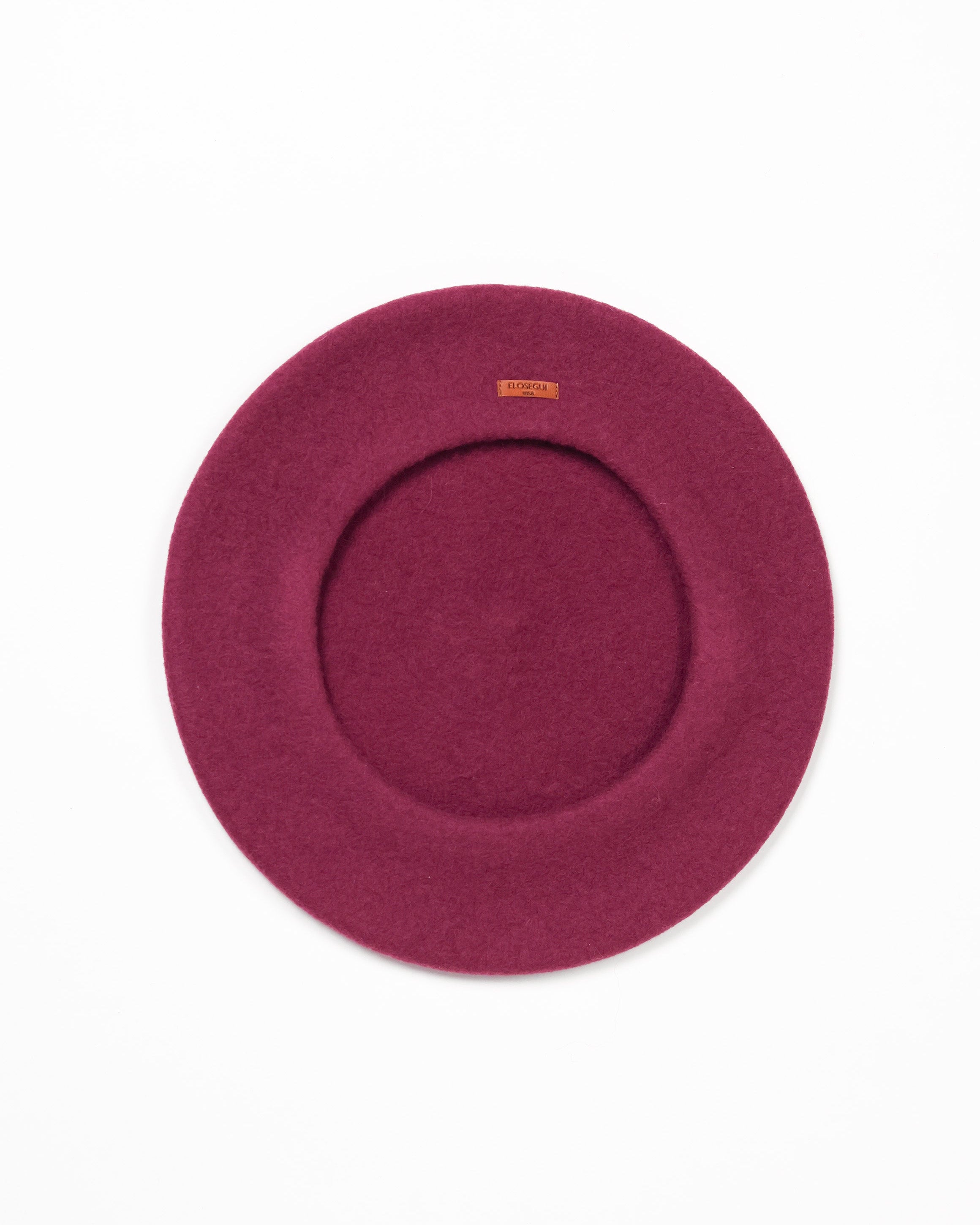 Merino Moda Beret - Berry
