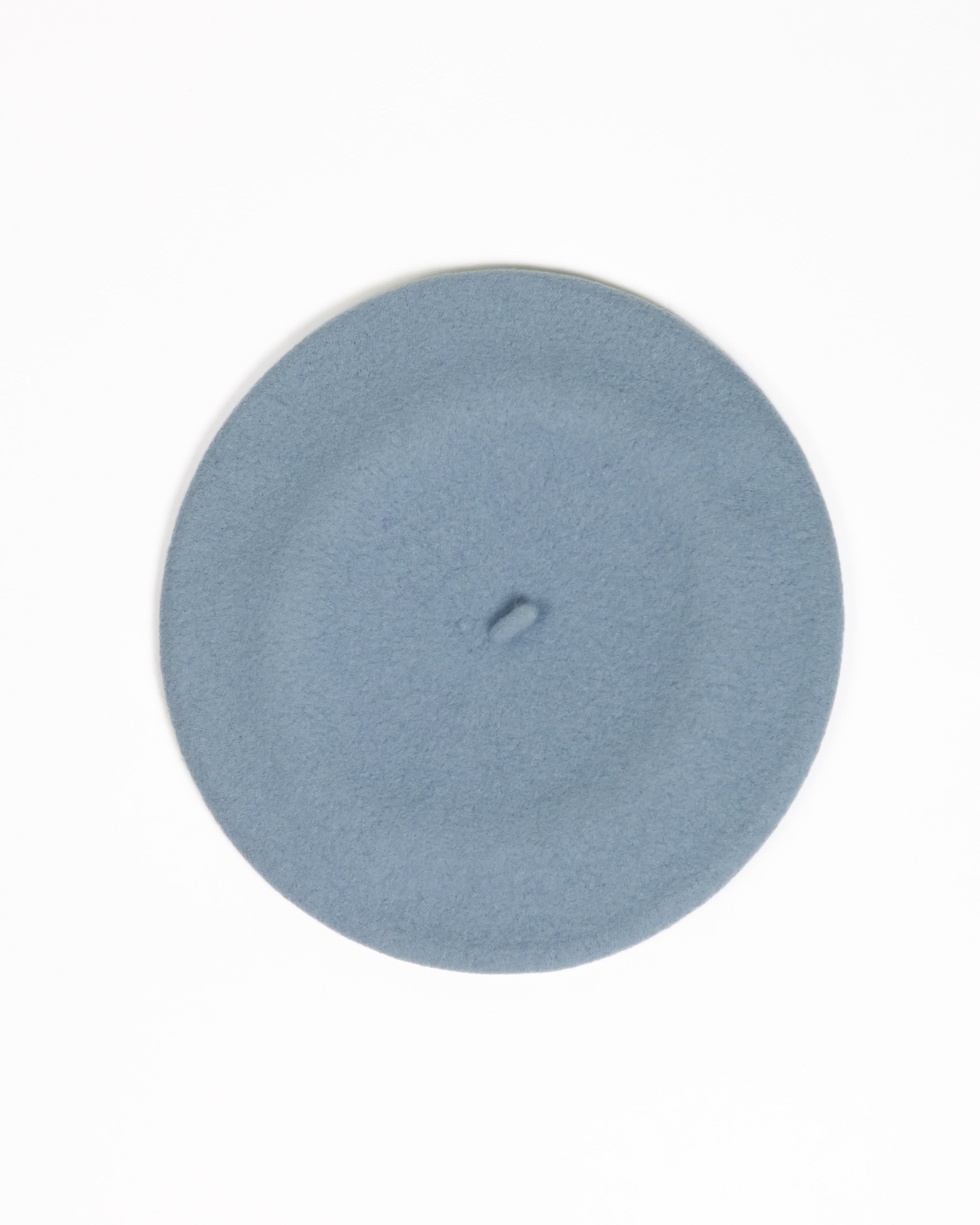 Merino Moda Beret - Sky Blue