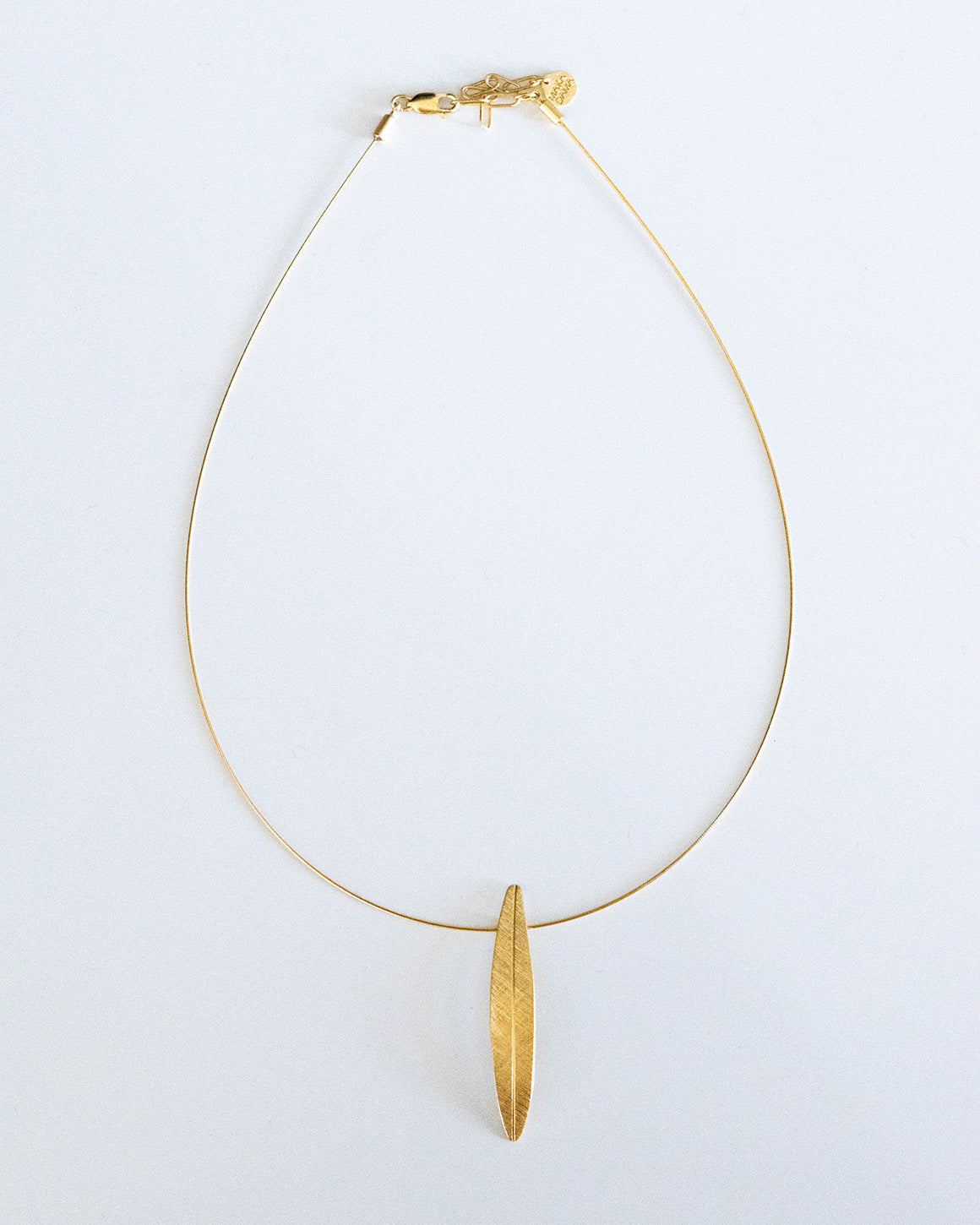 Olea Single Leaf Necklace