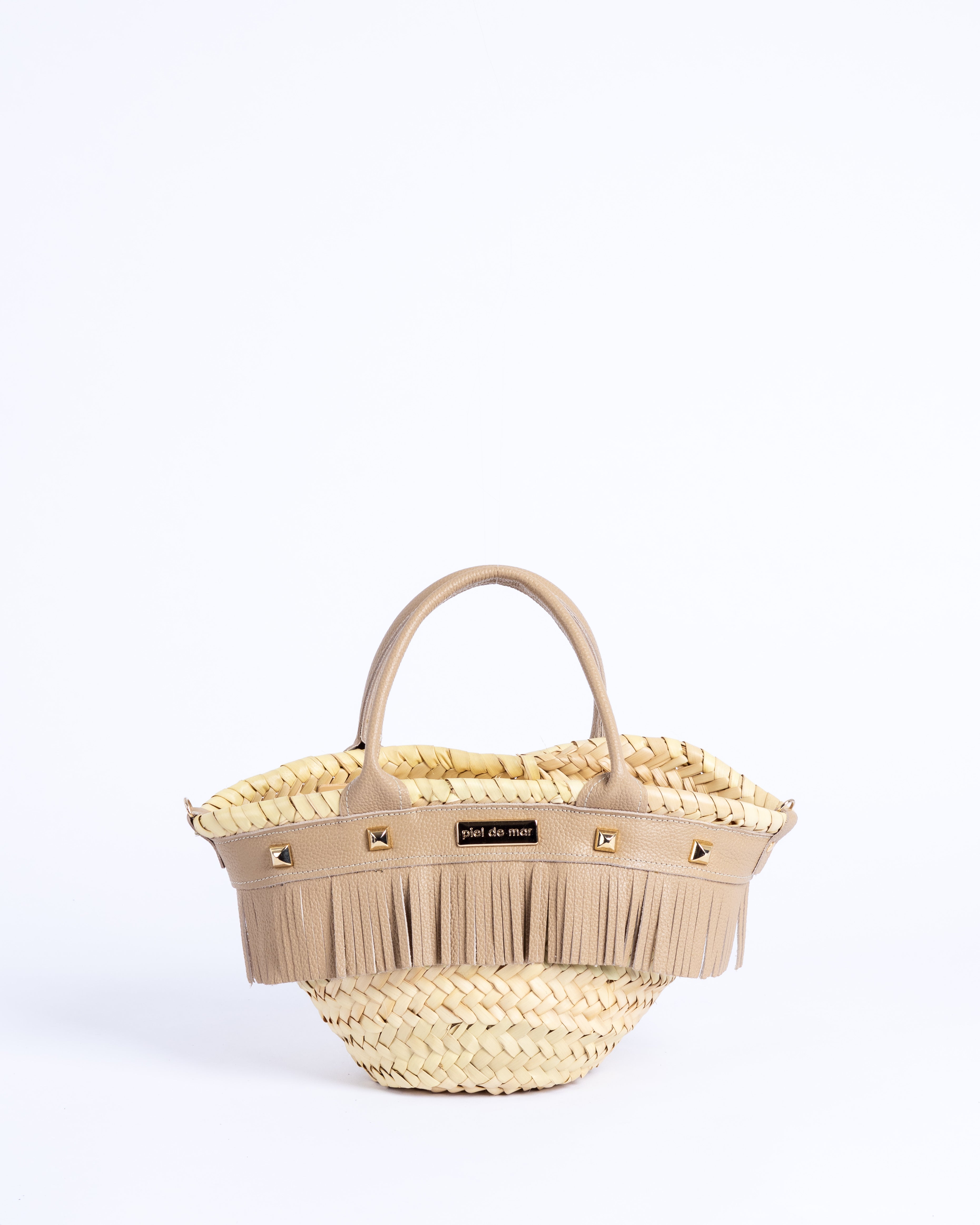 Rock Mini Capazo Bag - Natural Pebble