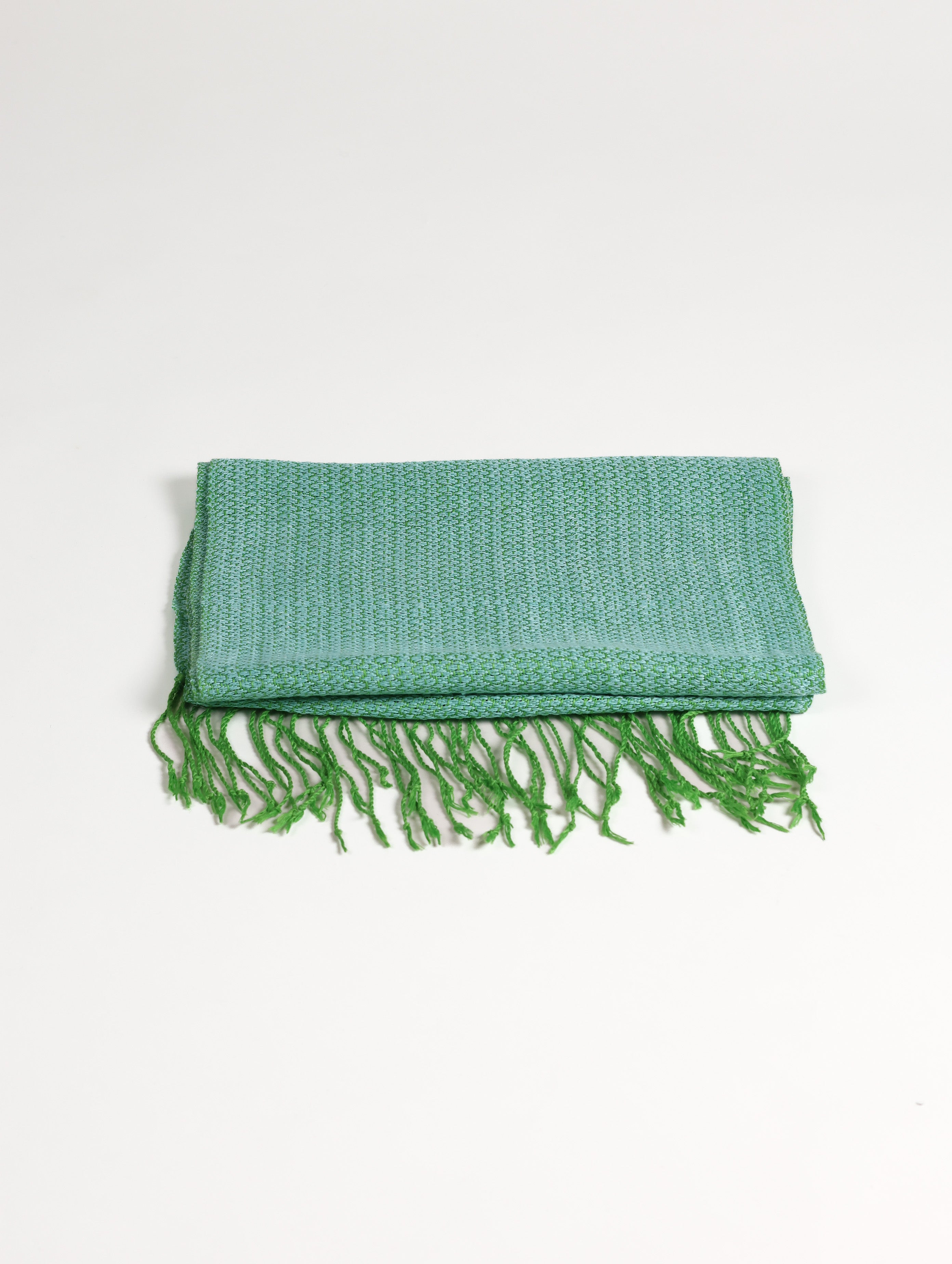 Troula Scarf - Green-Torquoise