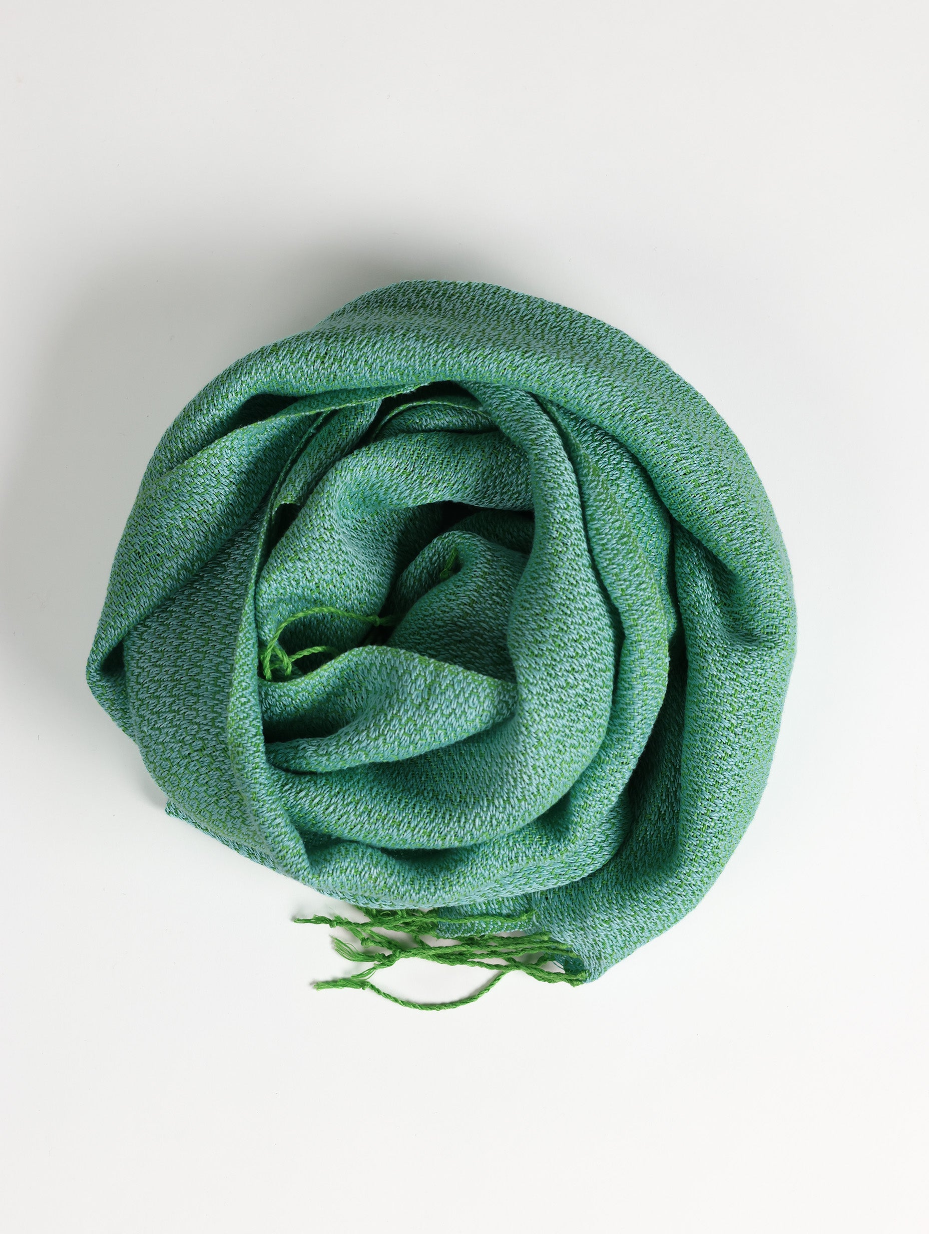 Troula Scarf - Green-Torquoise