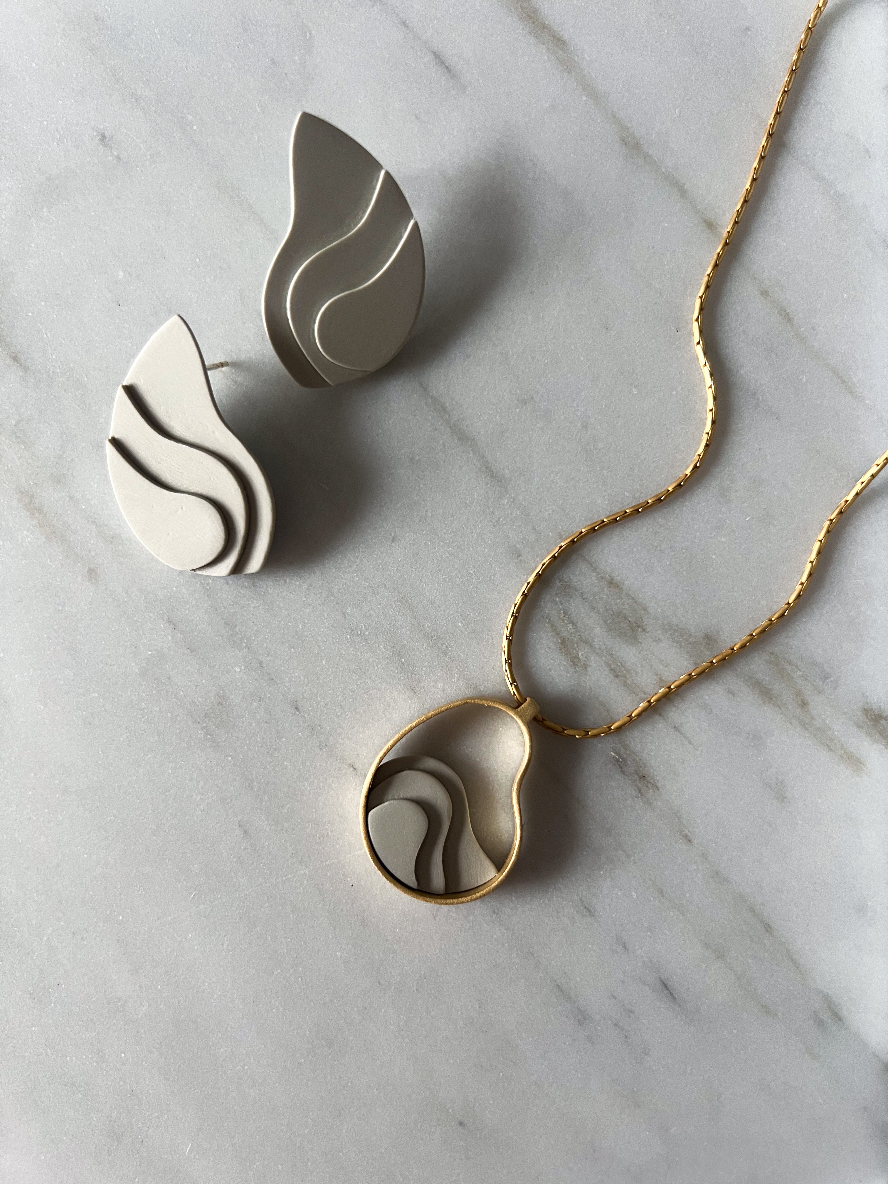 Atlas Cement Necklace