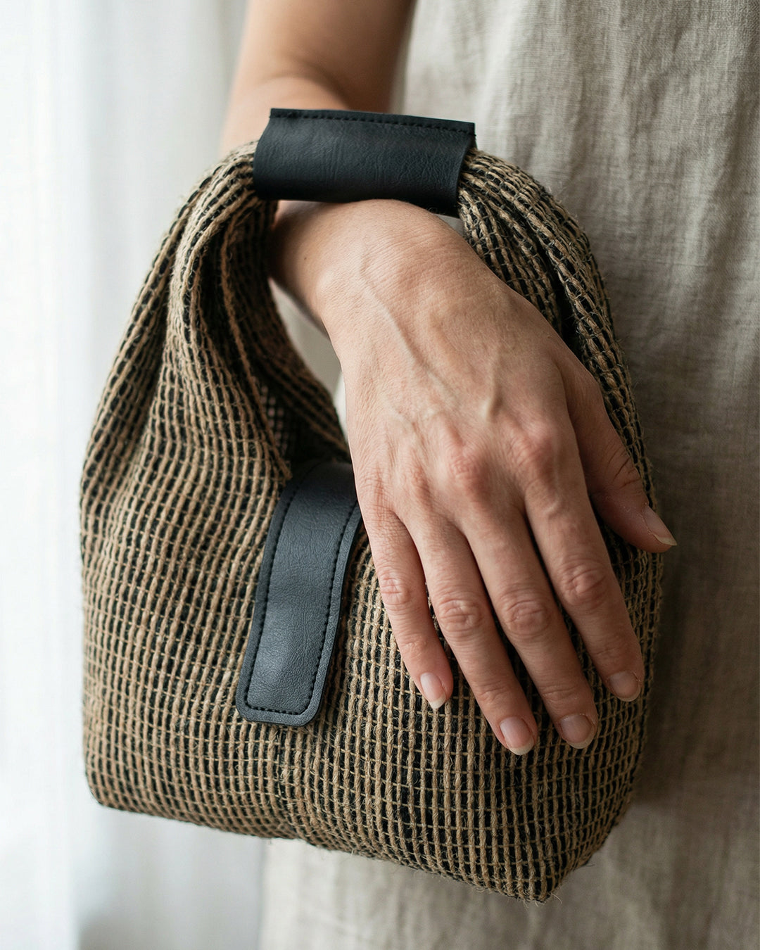 Brisa Mini Jute Bag