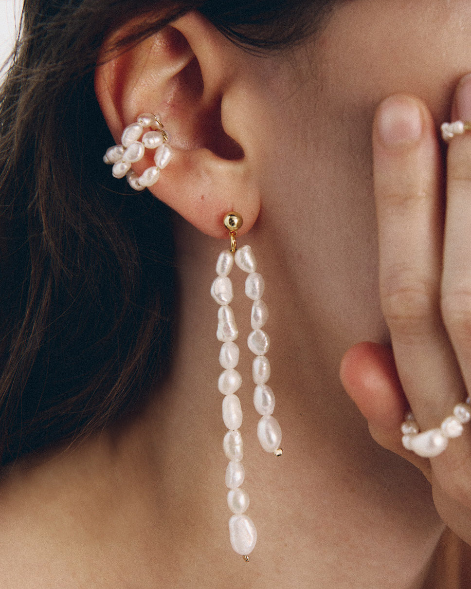 Champagne Earrings