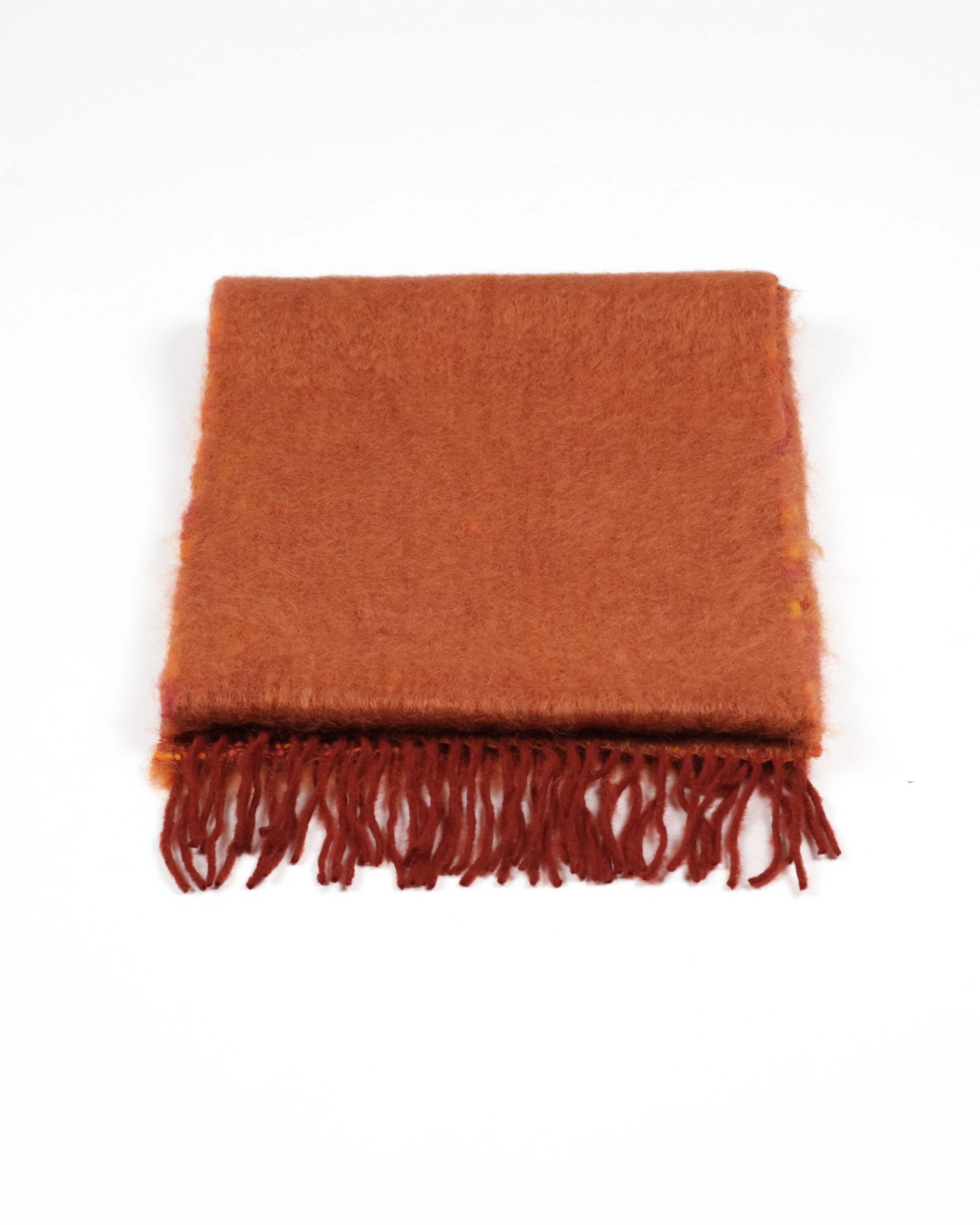 Cocó Mohair Scarf - Burnt Orange Multi