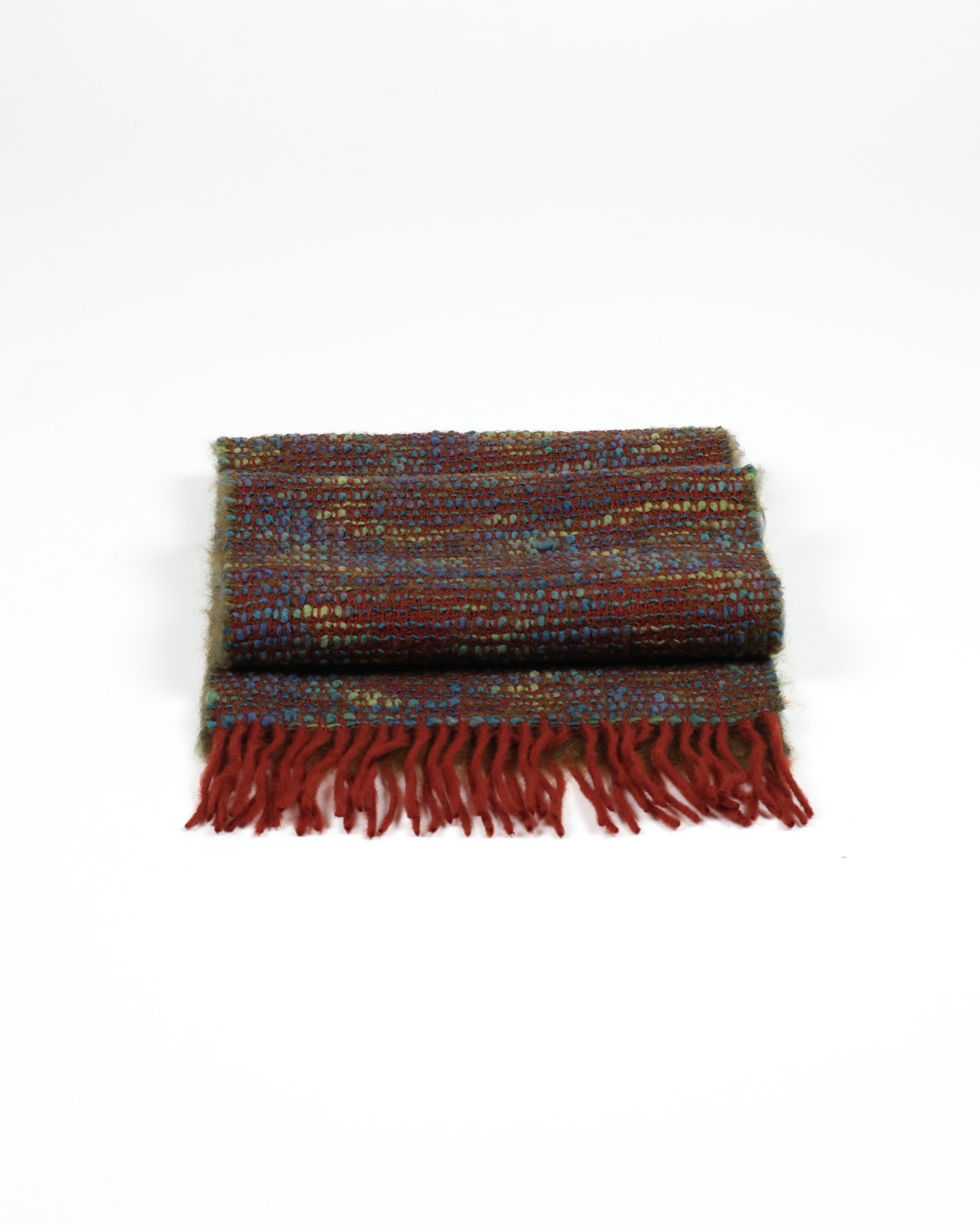 Cocó Mohair Scarf - Moss Multi