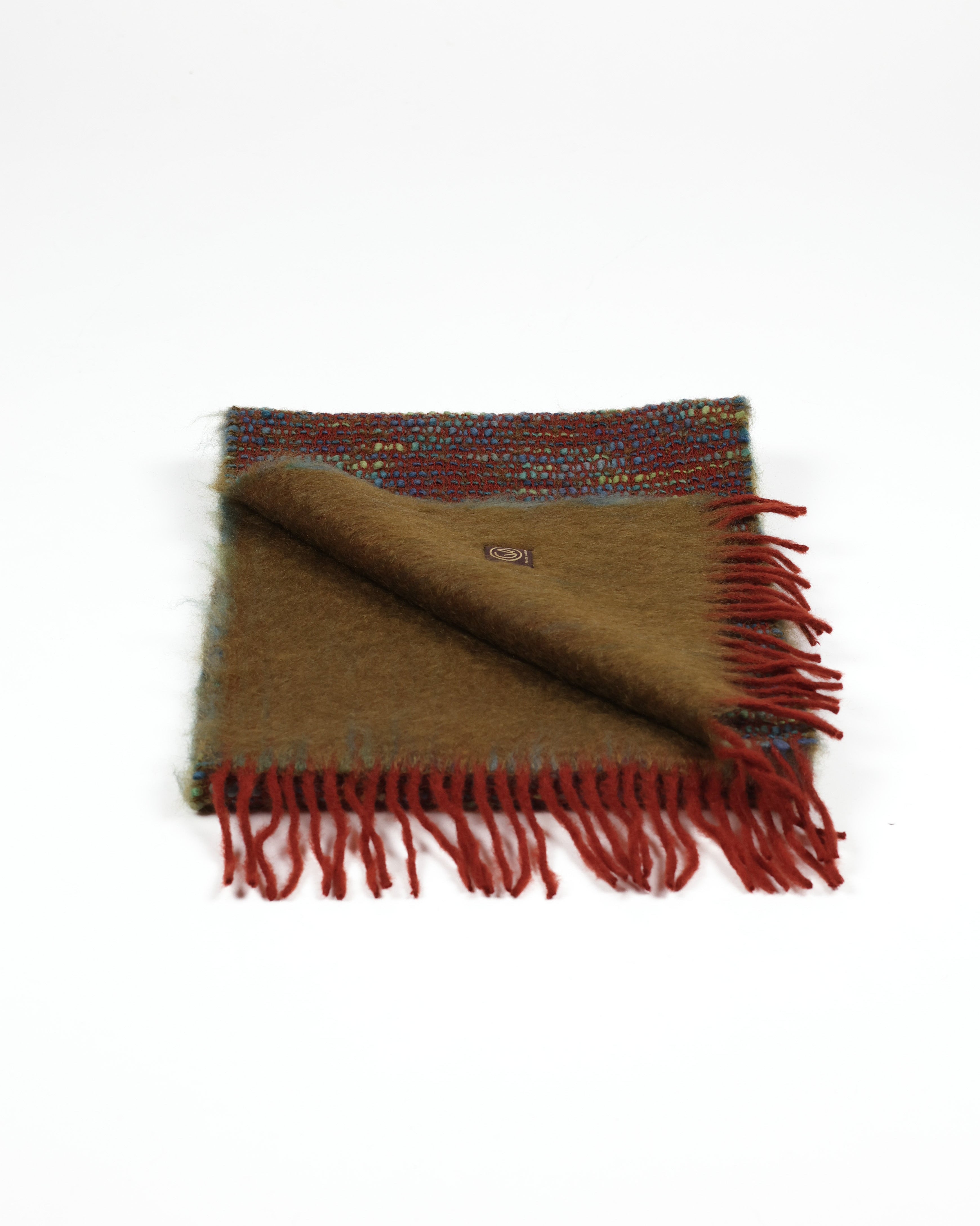 Cocó Mohair Scarf - Moss Multi