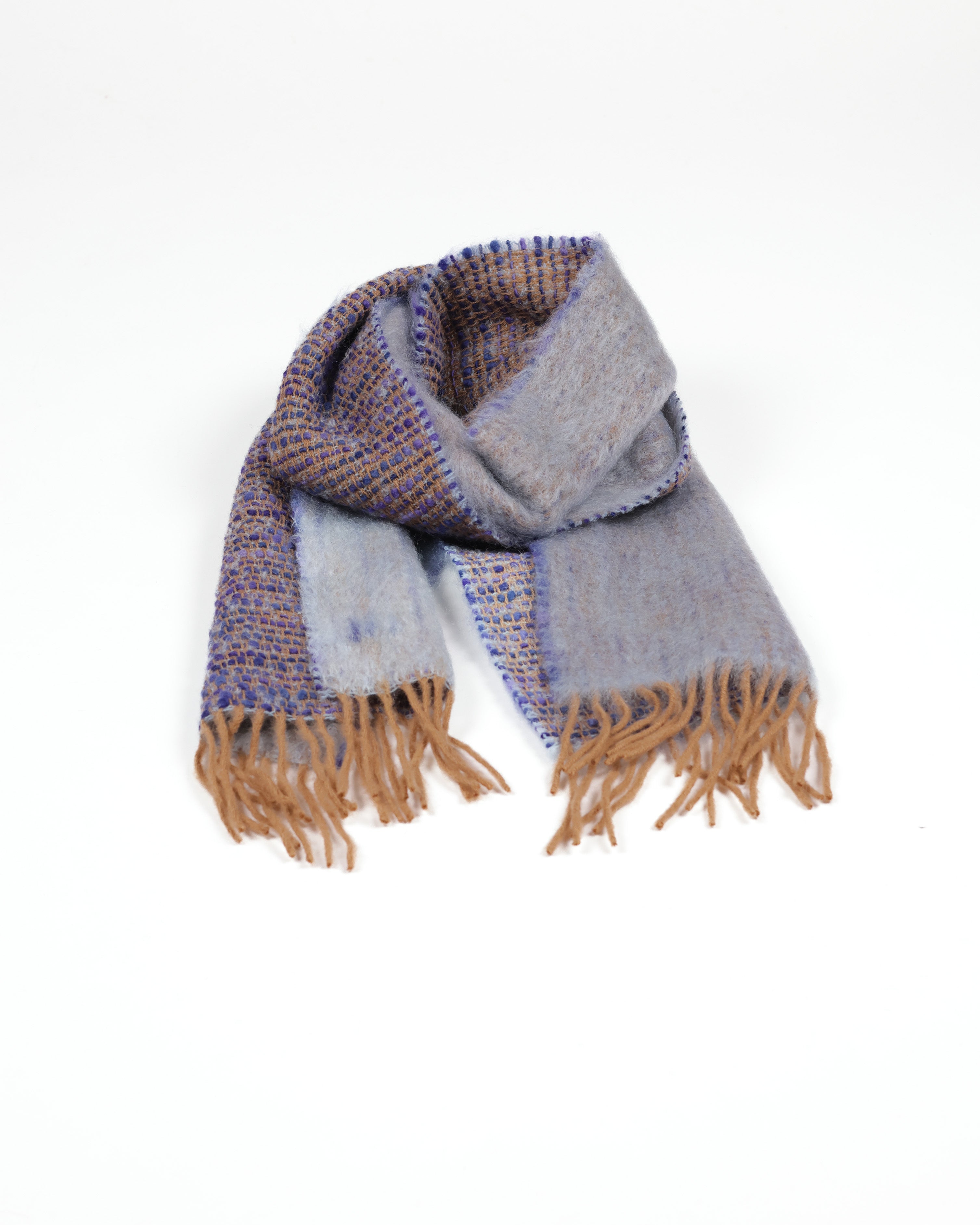 Cocó Mohair Scarf - Soft Blue Multi
