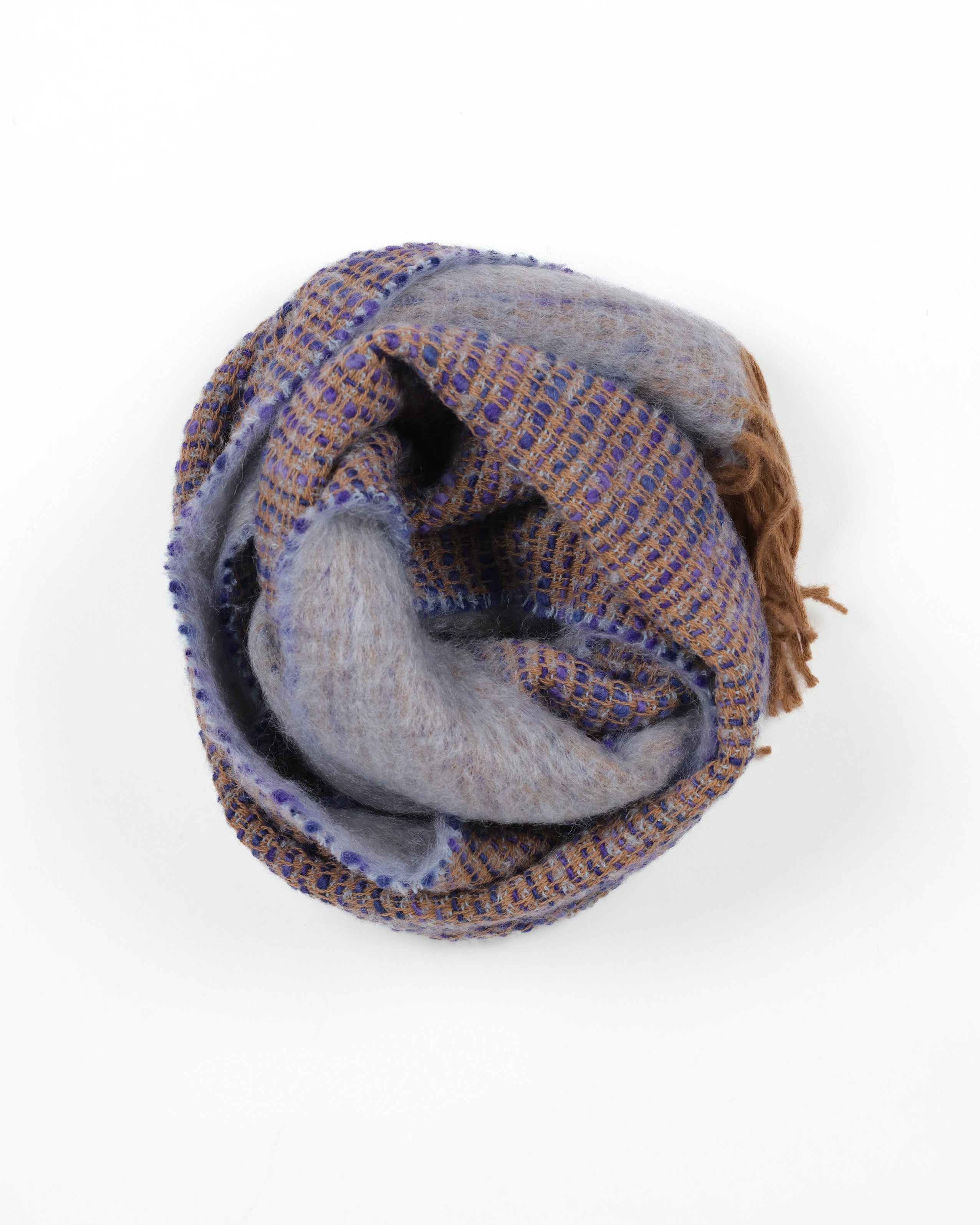 Cocó Mohair Scarf - Soft Blue Multi