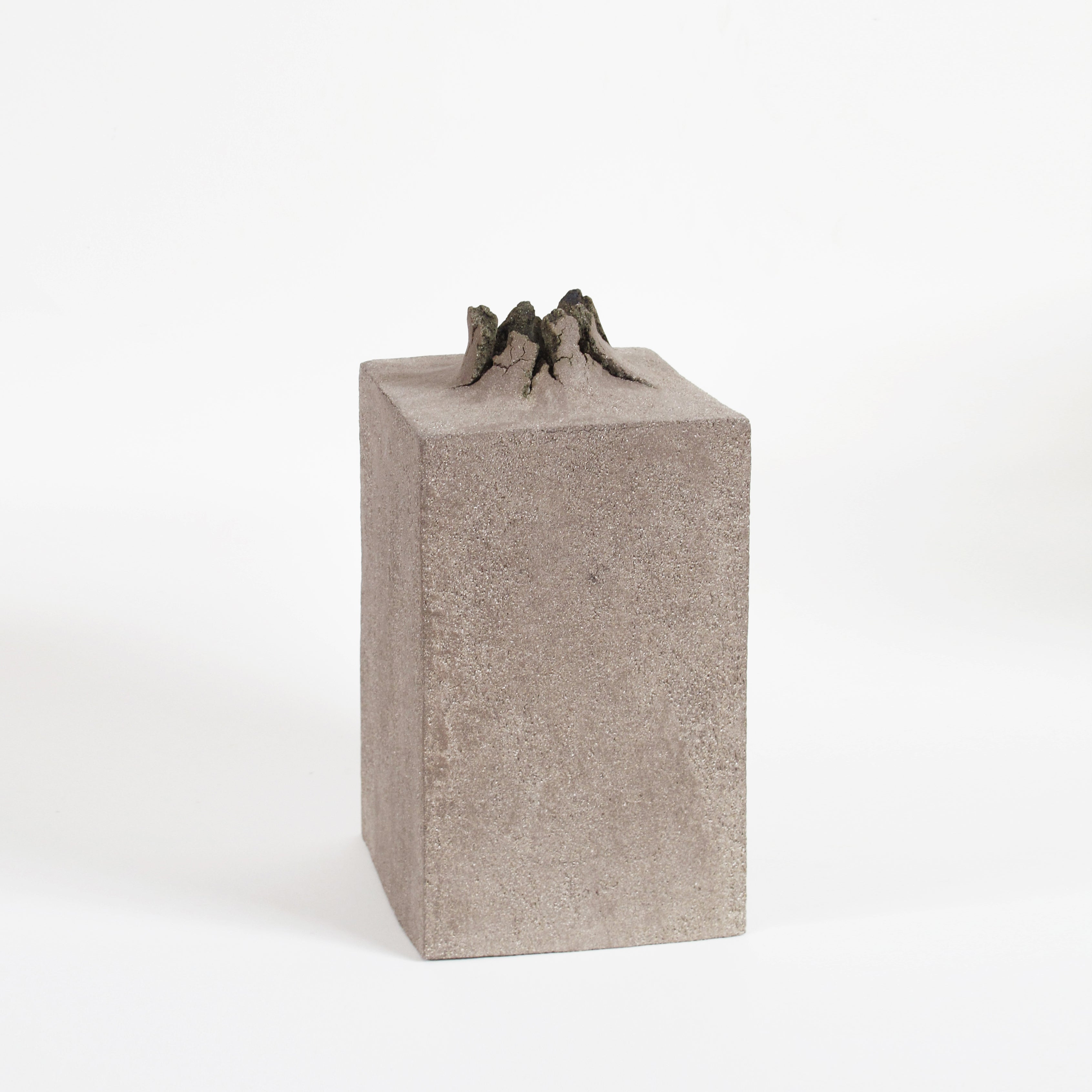 Kibo Vase Large - Gray Cement