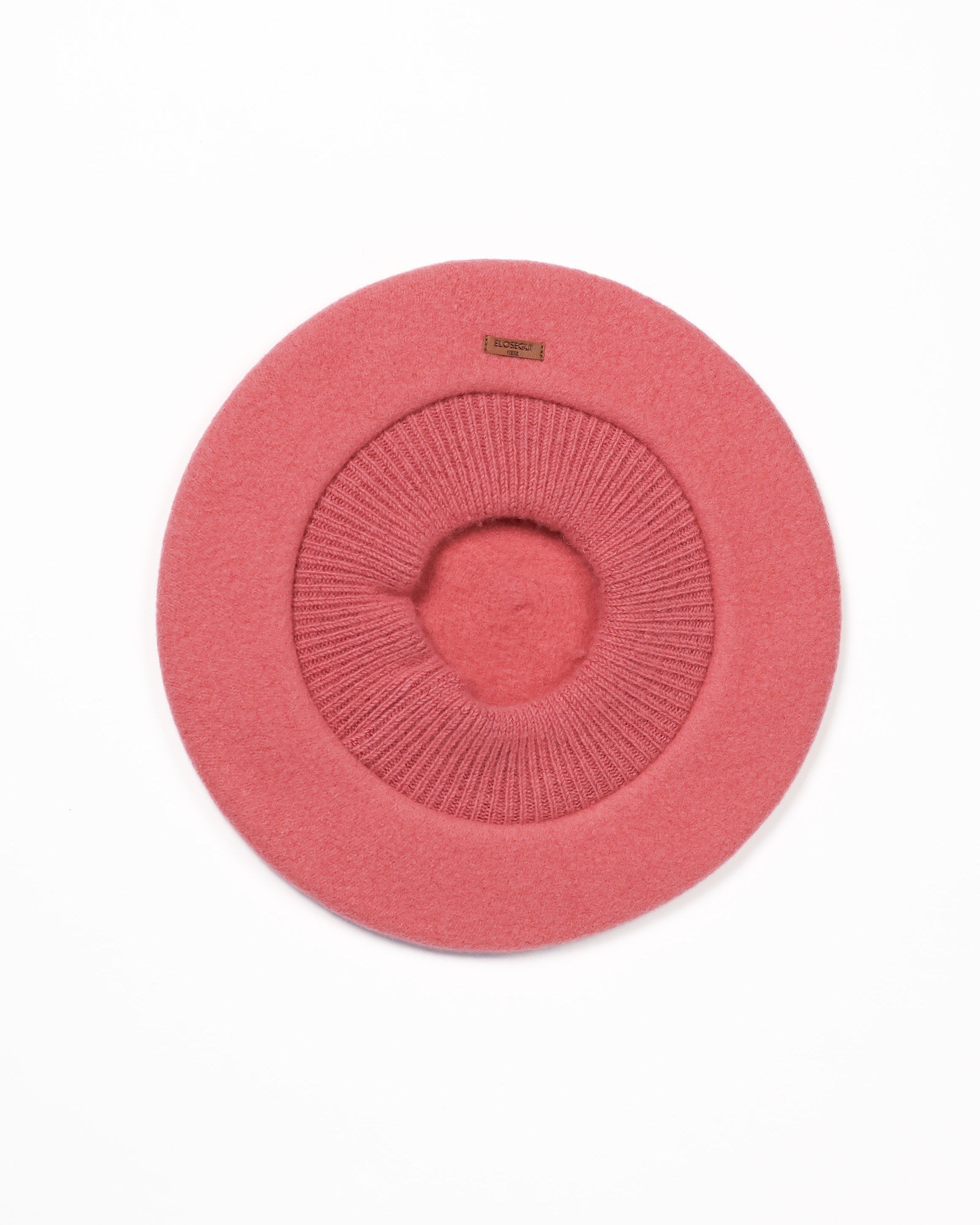 Merino Elax Beret - Pink