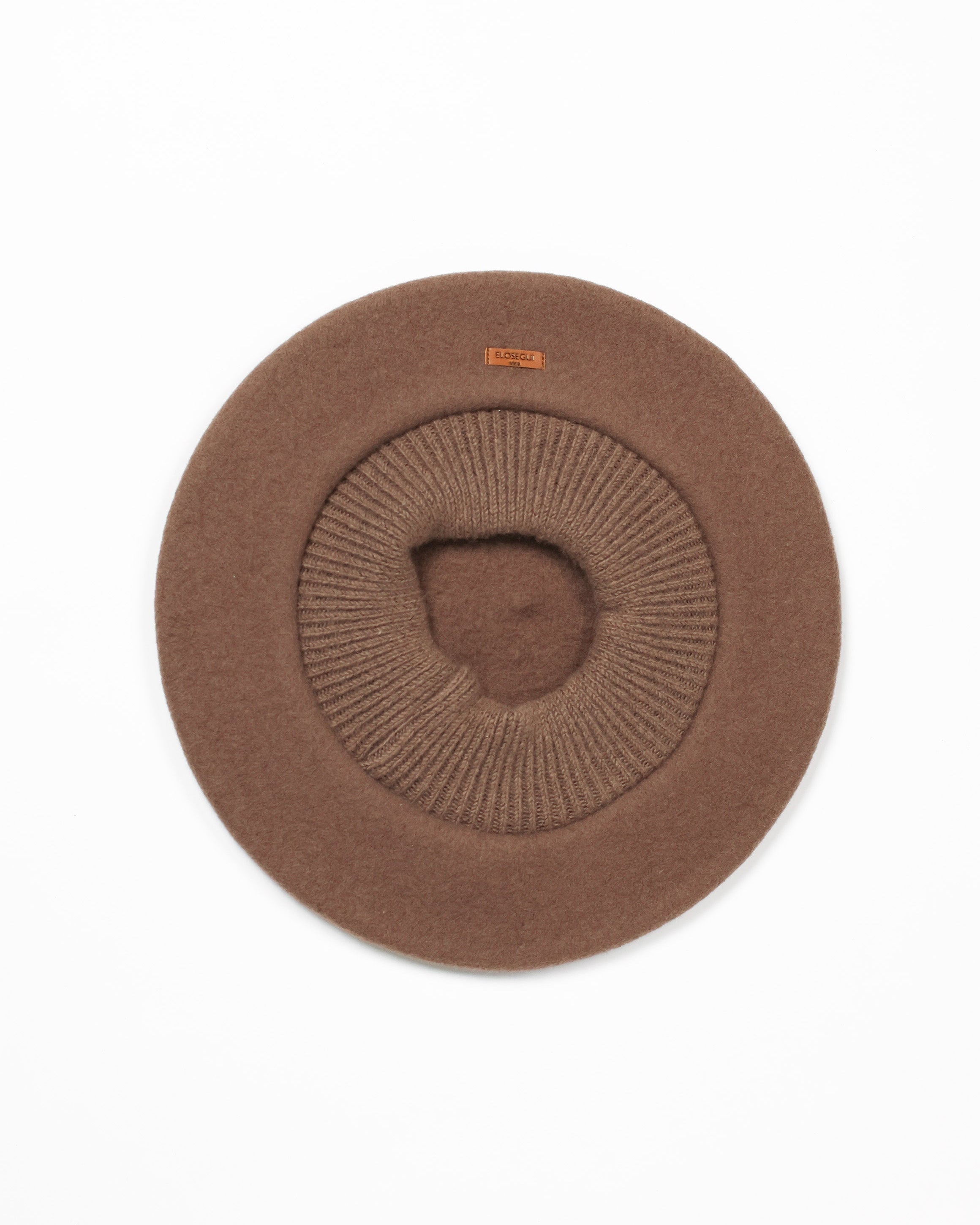 Merino Elax Beret - Taupe