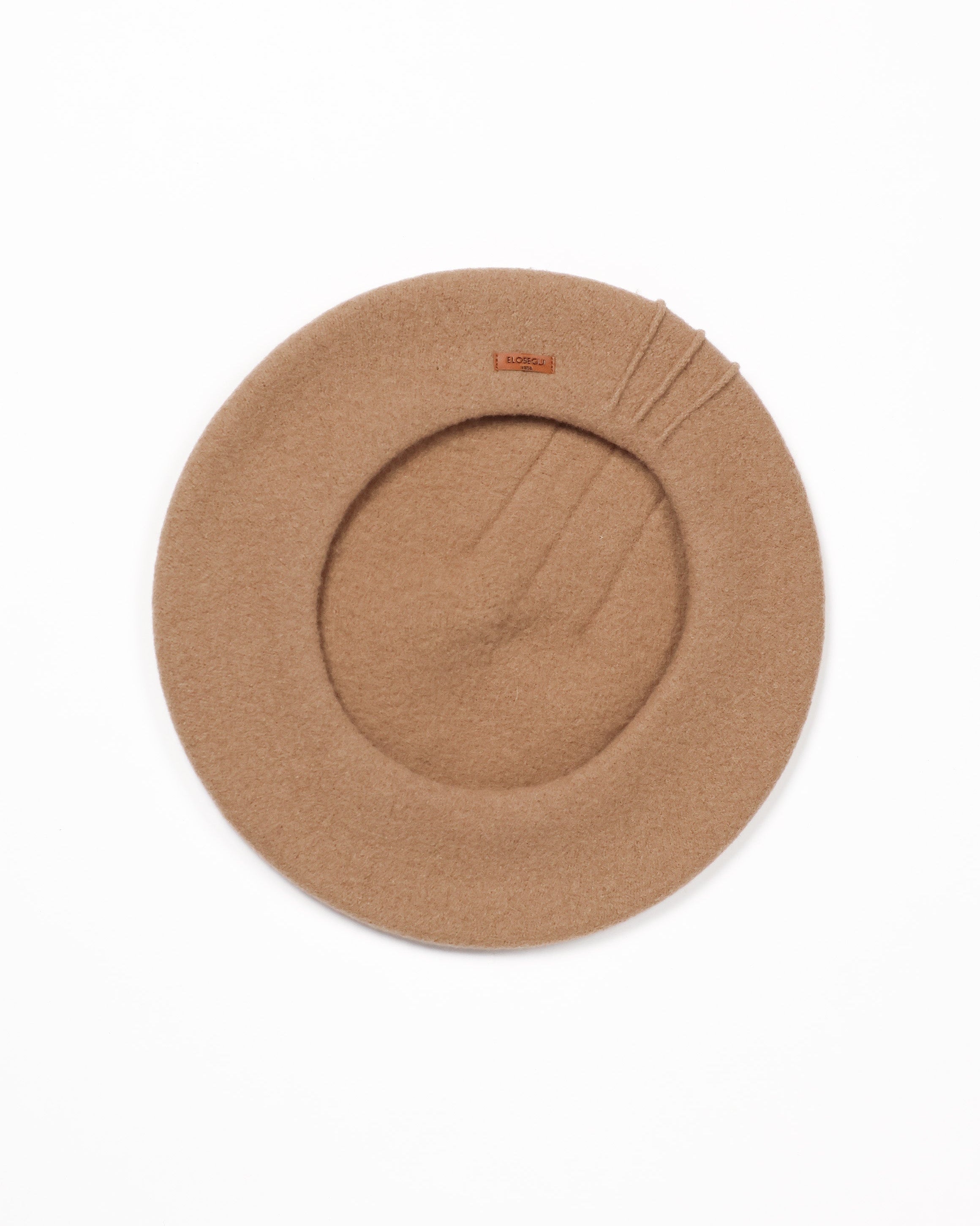 Merino Hiru Beret - Camel