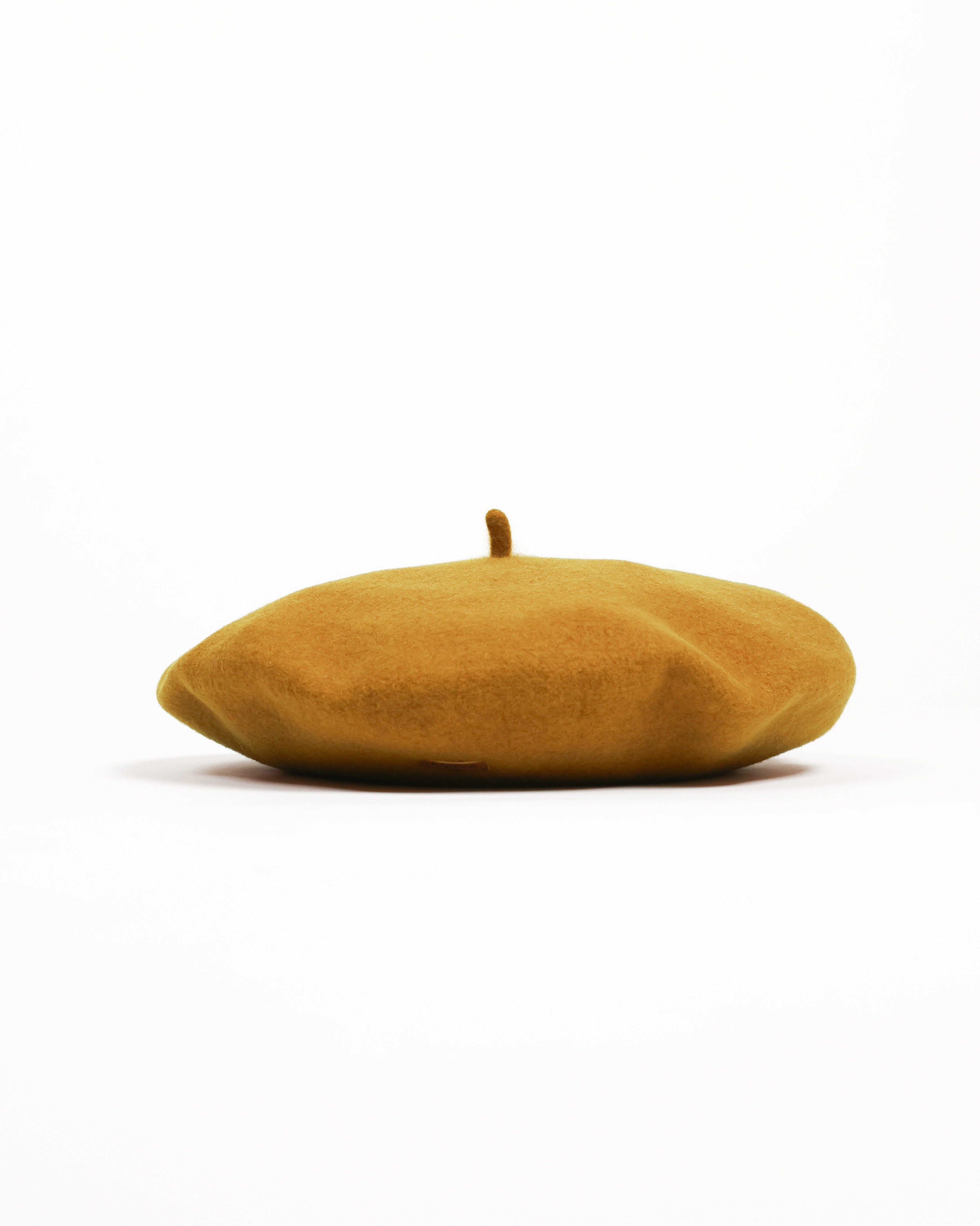 Merino Moda Beret - Ocher