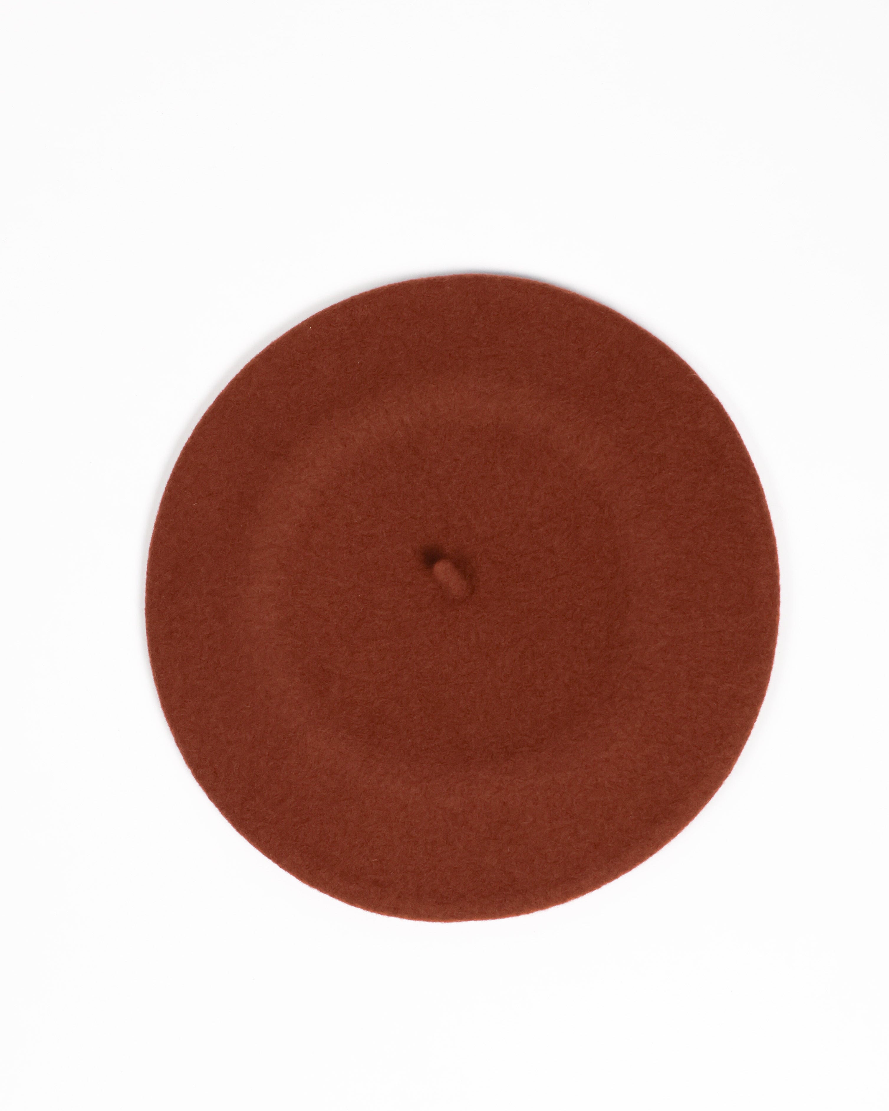 Merino Moda Beret - Tobacco