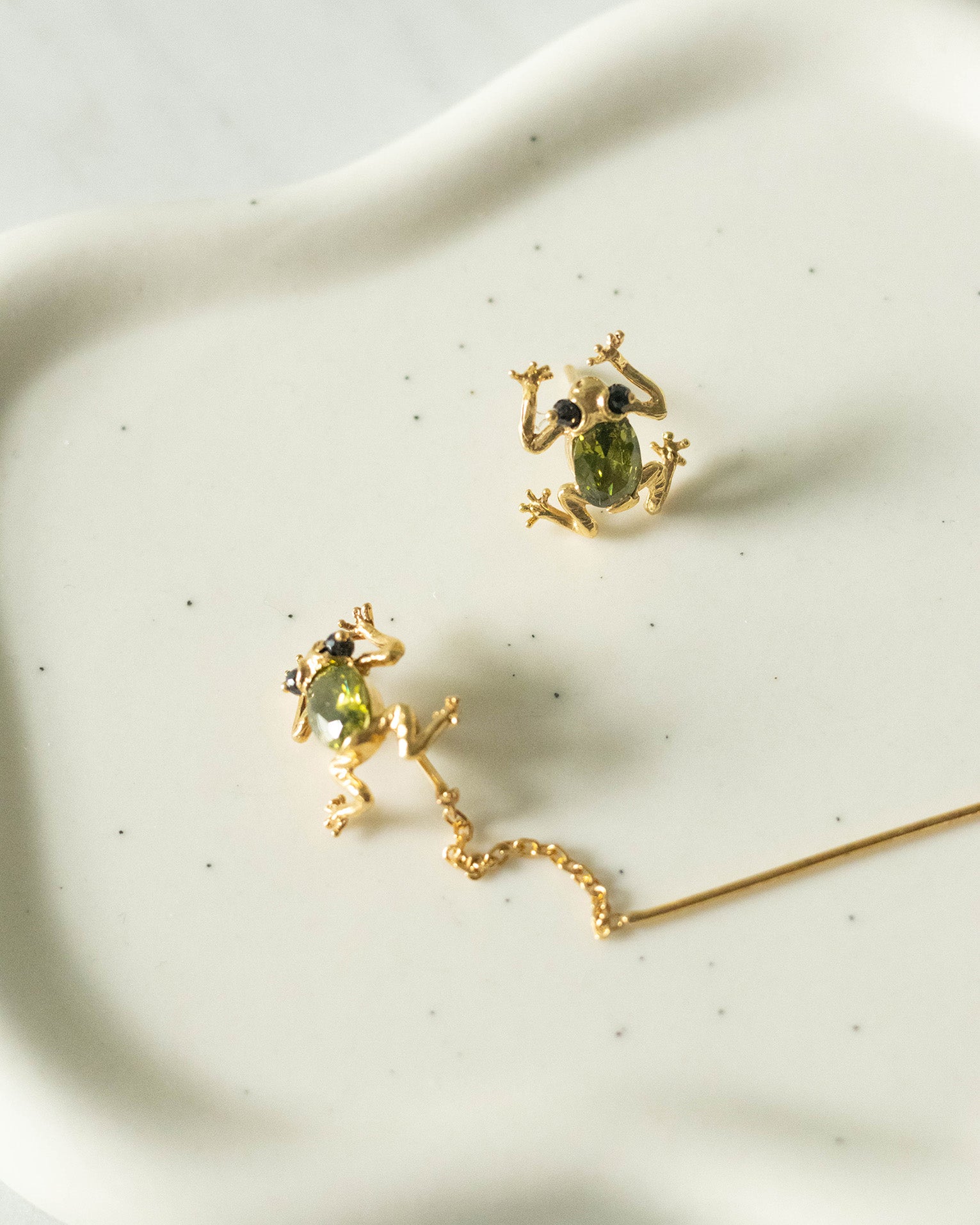 Mighty Frog Earrings