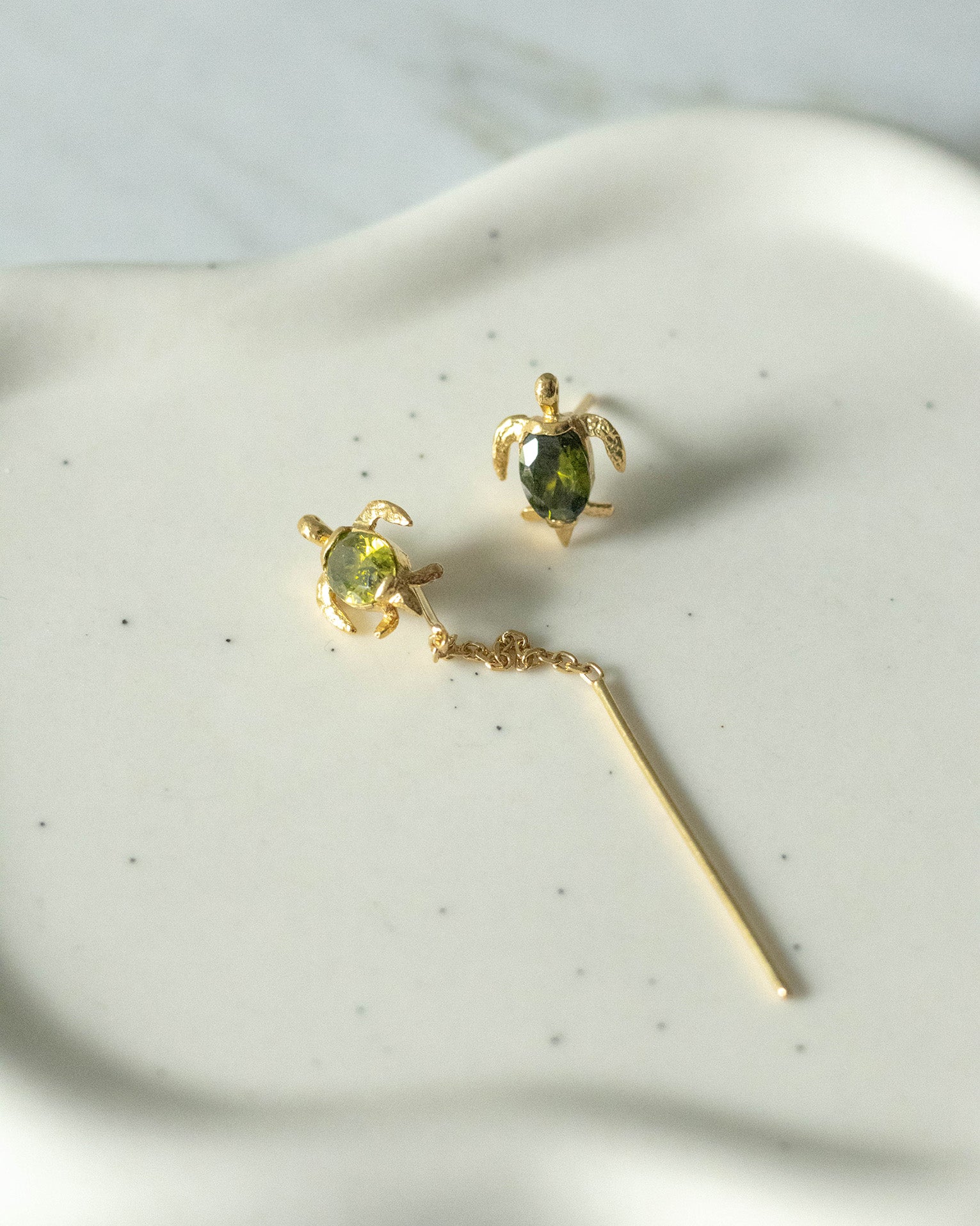 Mighty Turtle Earrings