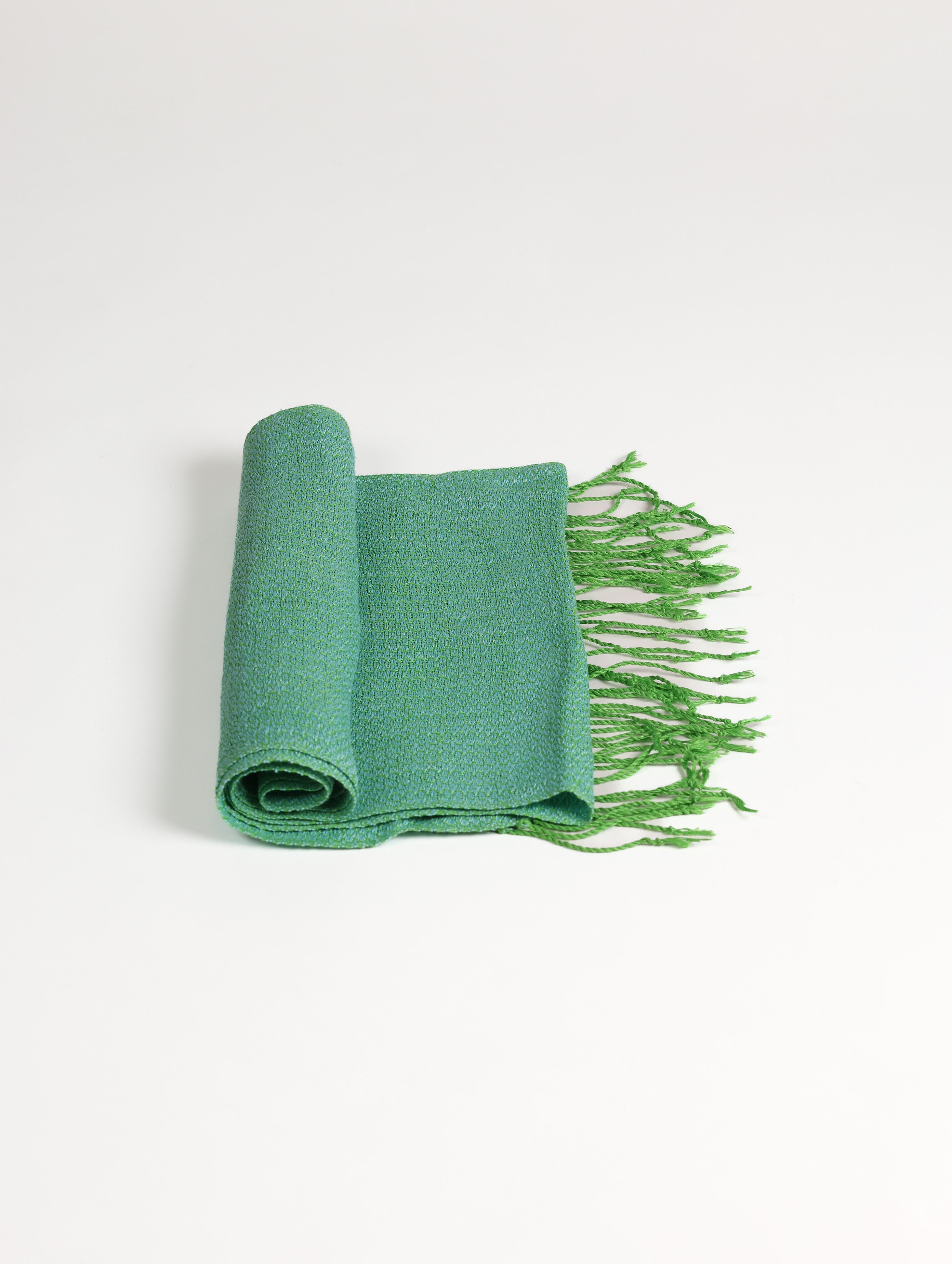 Troula Scarf - Green-Torquoise
