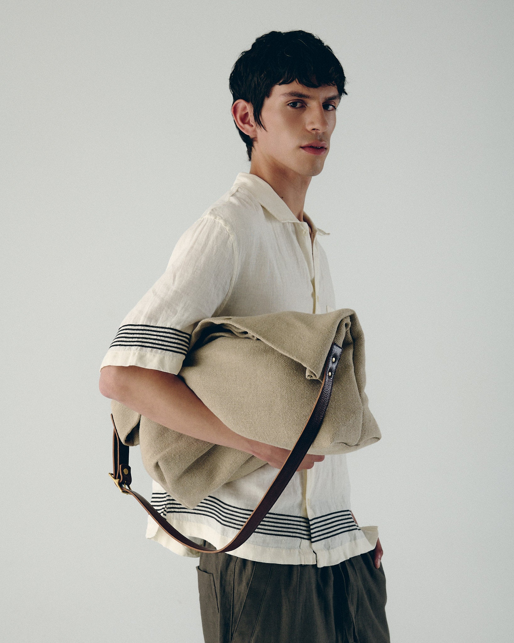 The Sack Large - Natural-Brandy