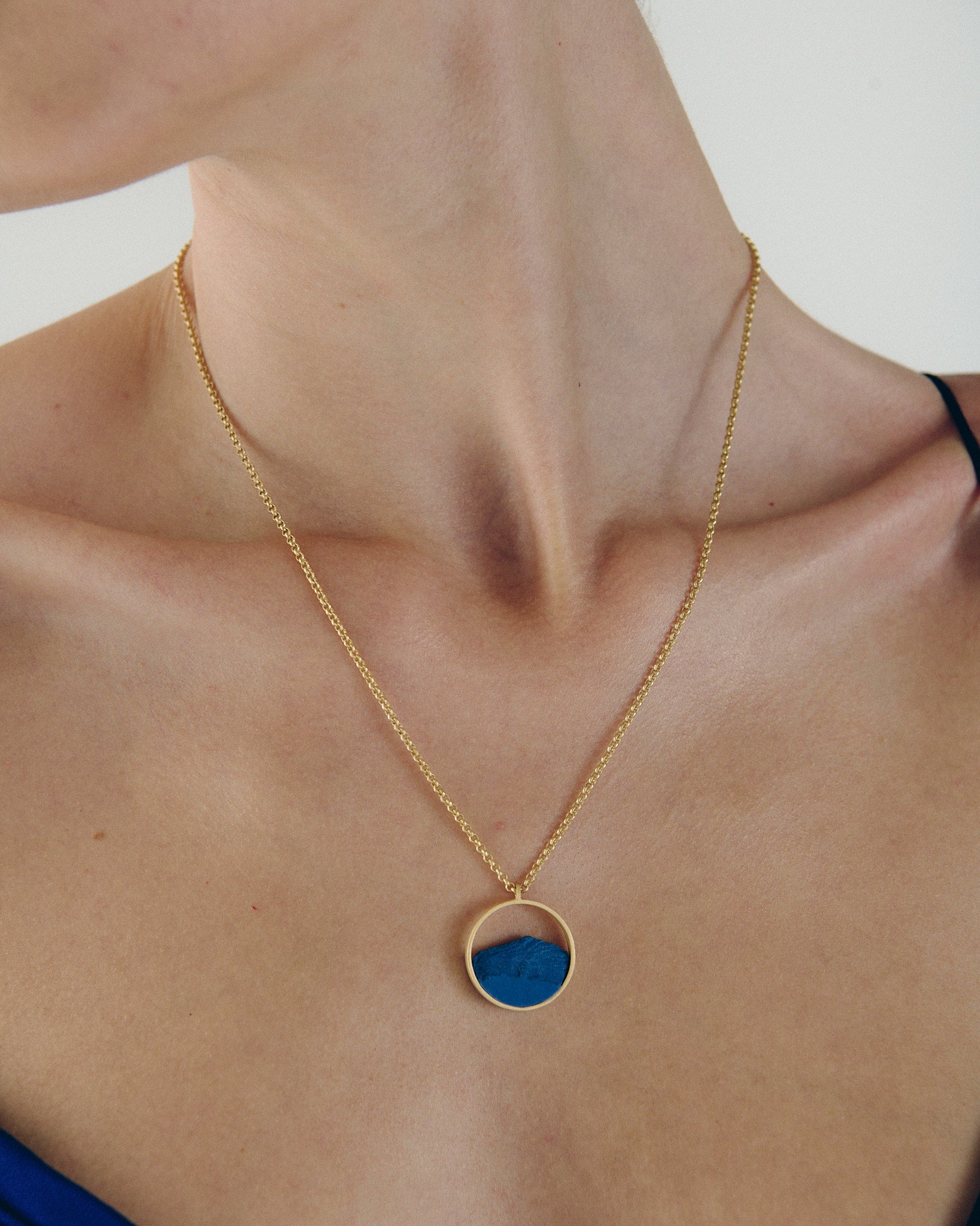 Fragmentos Necklace - Green Porcelain