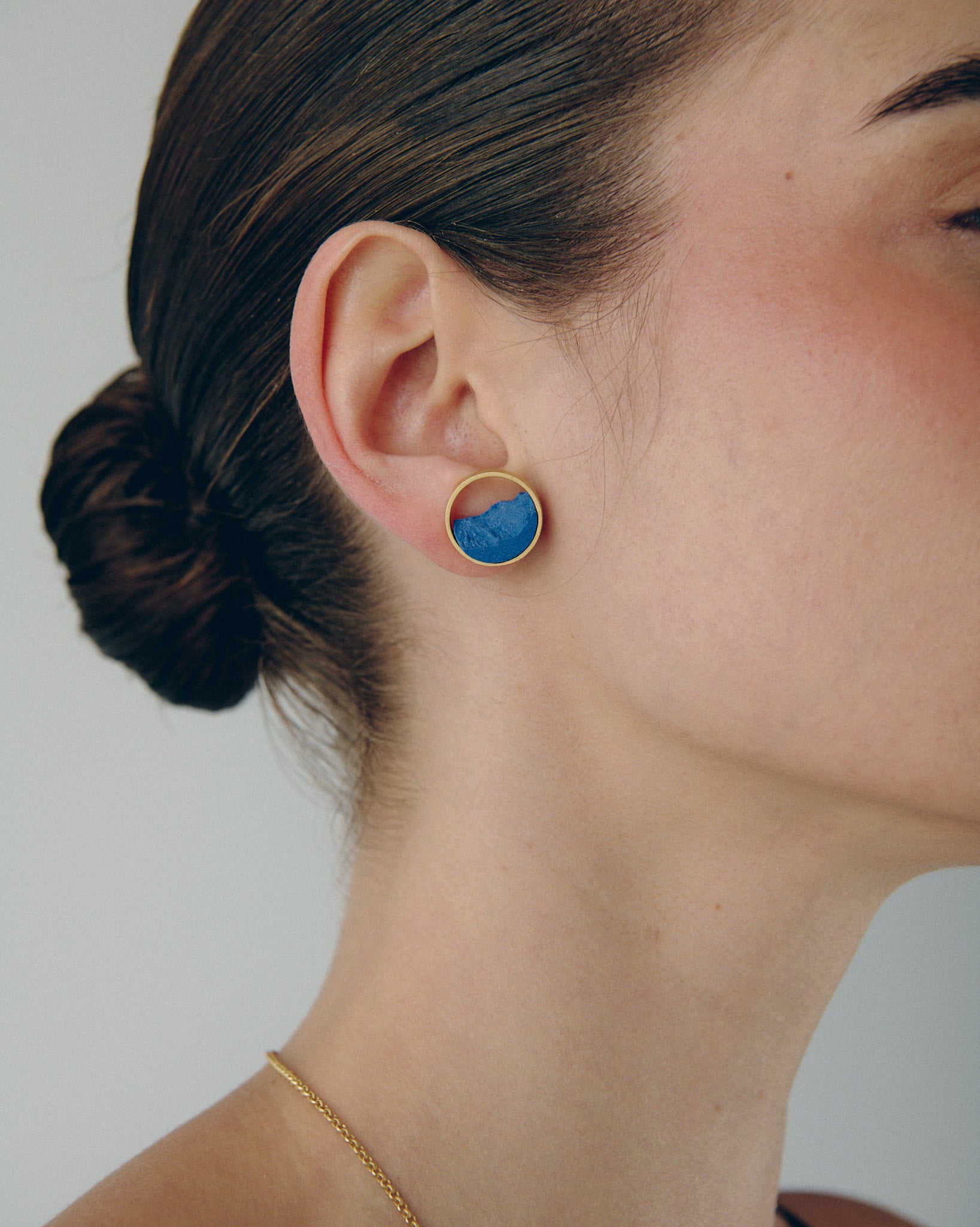 Fragmentos Earrings - Terracota Porcelain