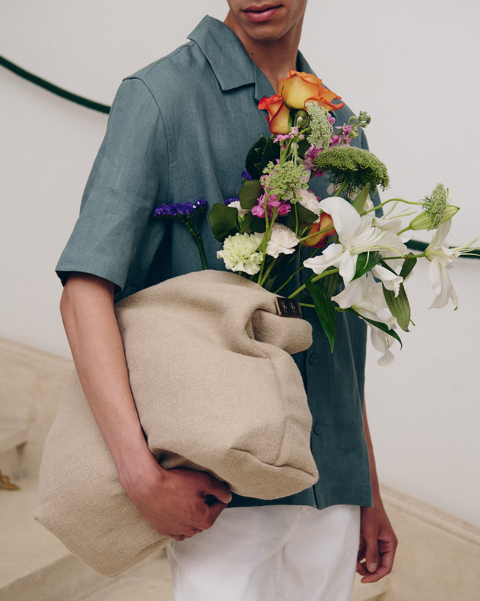 The Sack Large - Natural-Brandy