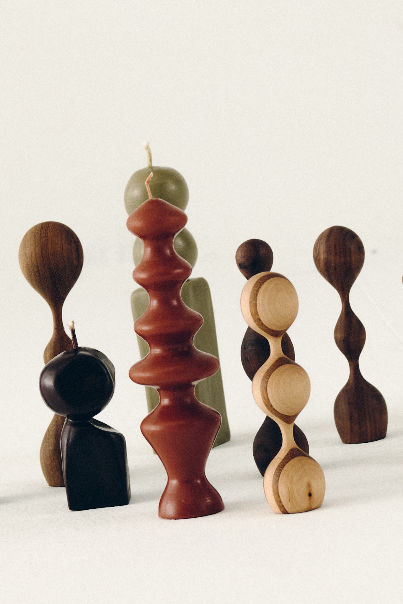 Azteca Sculptural Candle